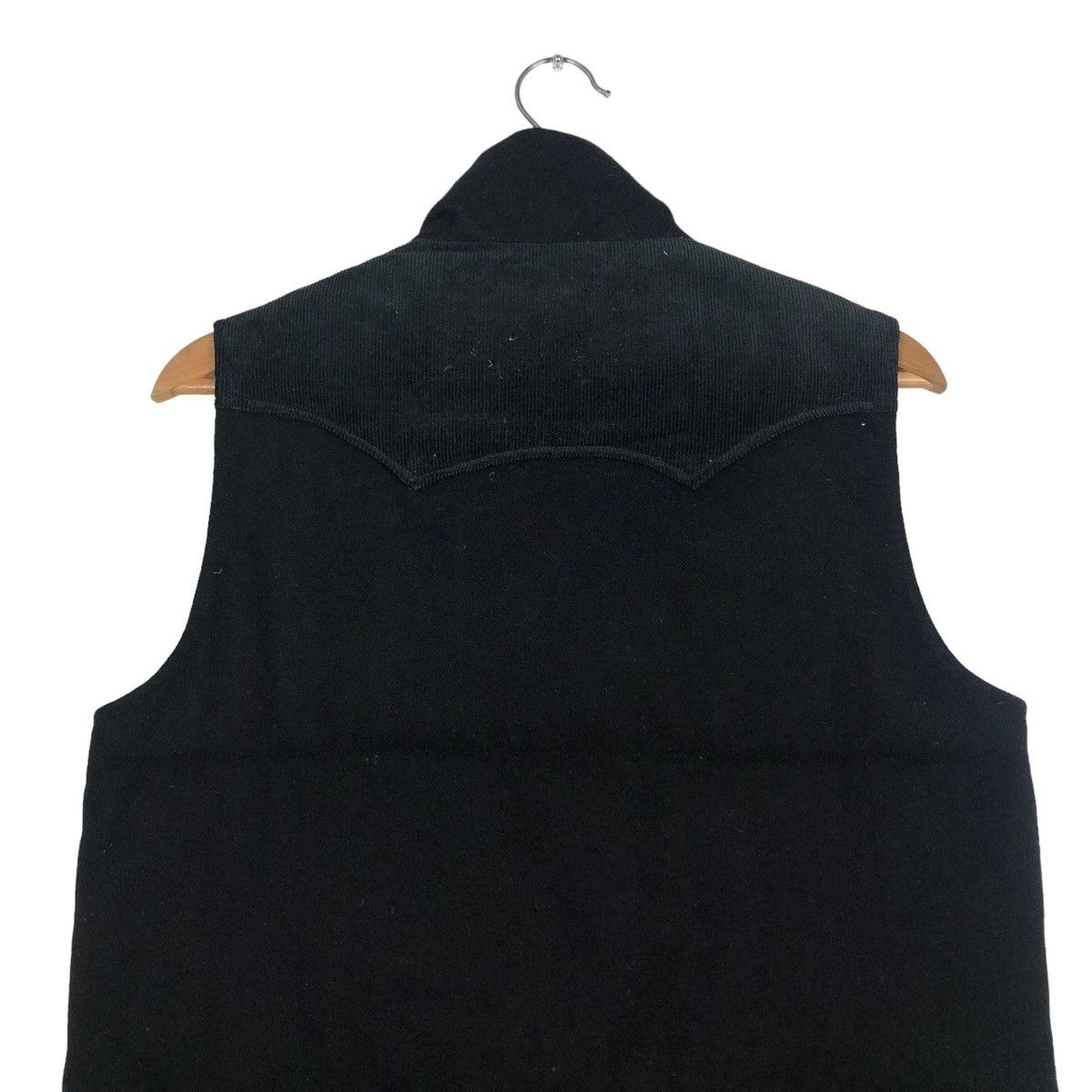 Edwin 🔥Rich Black Biker Vest Edwin Fieldman Racer Cowboy Size US S / EU 44-46 / 1 - 9 Thumbnail
