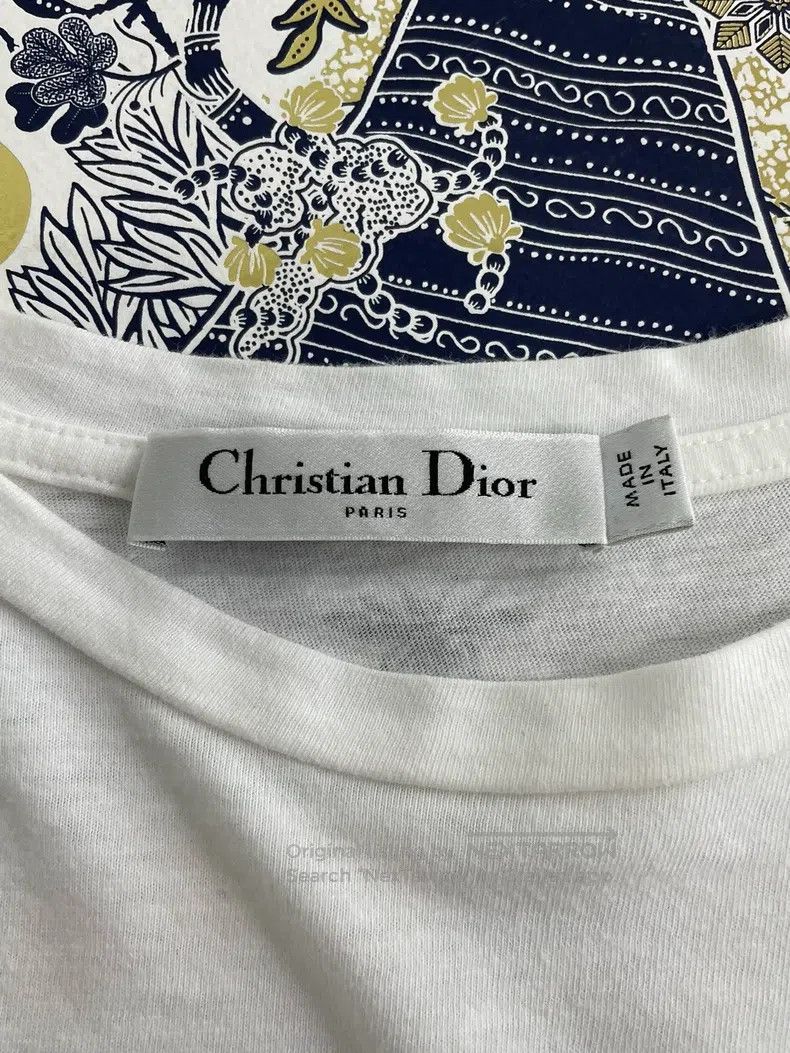 Dior Dior Logo letter short sleeves Size S / US 4 / IT 40 - 4 Thumbnail
