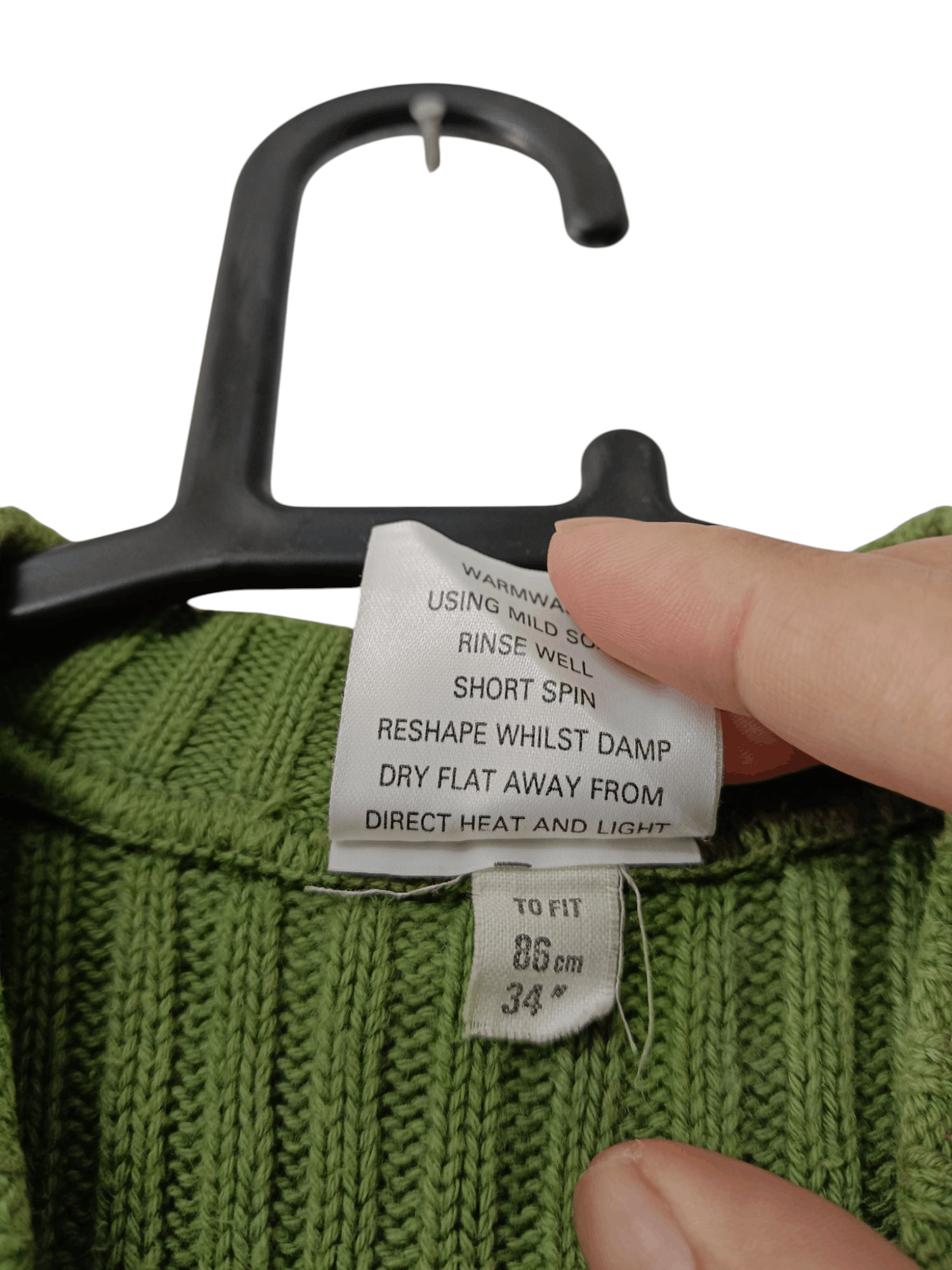 Vintage Vintage military green sweater sleeveless Size US S / EU 44-46 / 1 - 5 Thumbnail