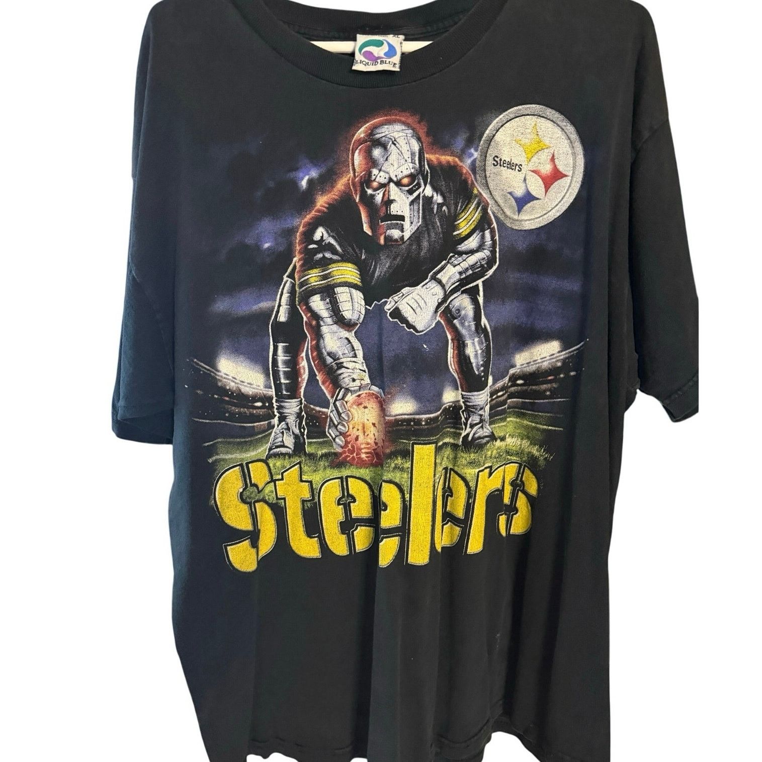Liquid Blue Vintage Pittsburg Steelers Tee Size US XL / EU 56 / 4 - 1 Preview