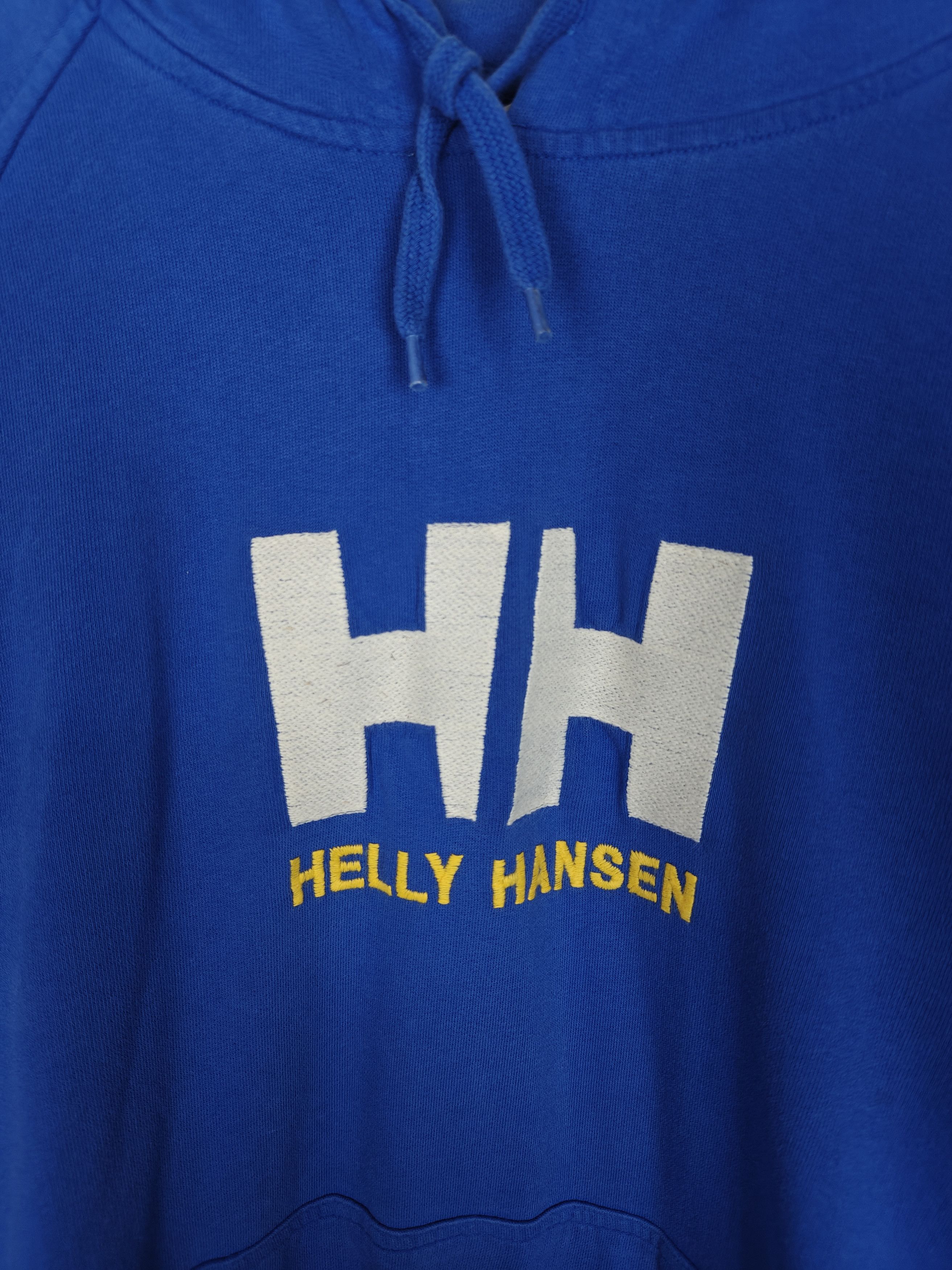 Helly Hansen Helly Hansen Hoodie Center Logo Embroidered Blue size M Size US M / EU 48-50 / 2 - 6 Thumbnail