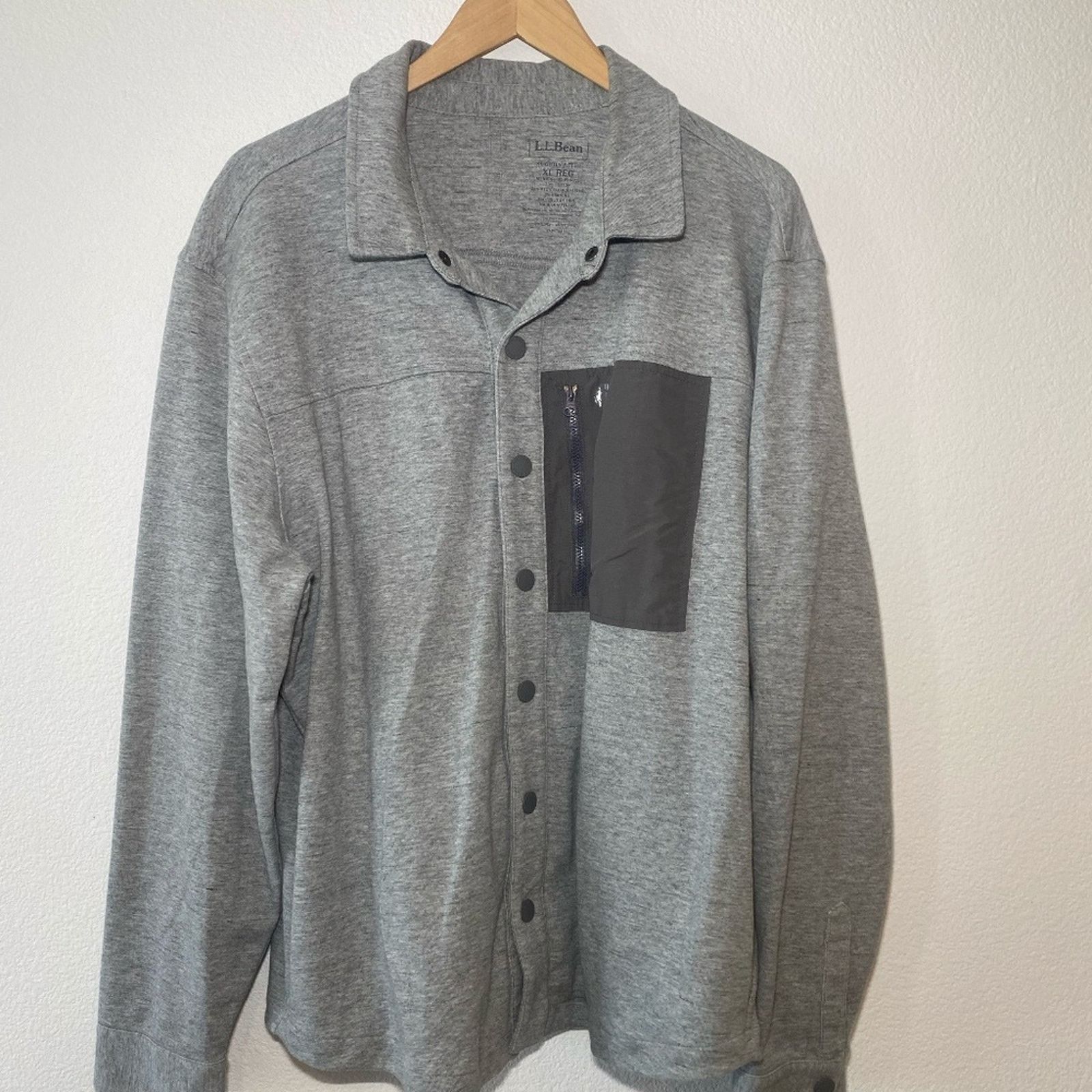 L.L. Bean L.L. Bean Slightly Fitted Snap Explorer Sweater - XL Reg Size US XL / EU 56 / 4 - 3 Thumbnail