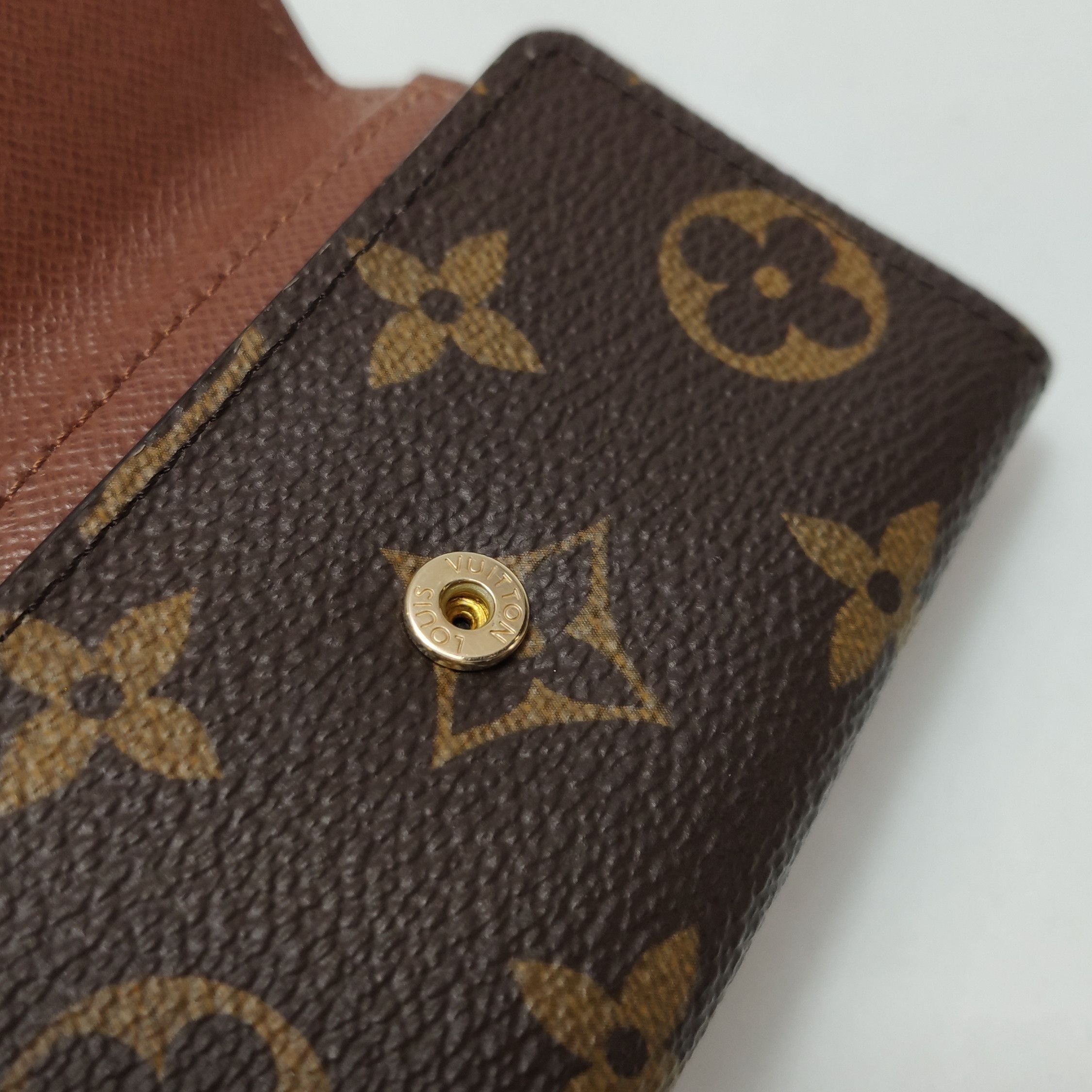 Louis Vuitton Louis Vuitton (LV) Monogram Print Snap Key Bag Chip -y2506 Size ONE SIZE - 8 Thumbnail
