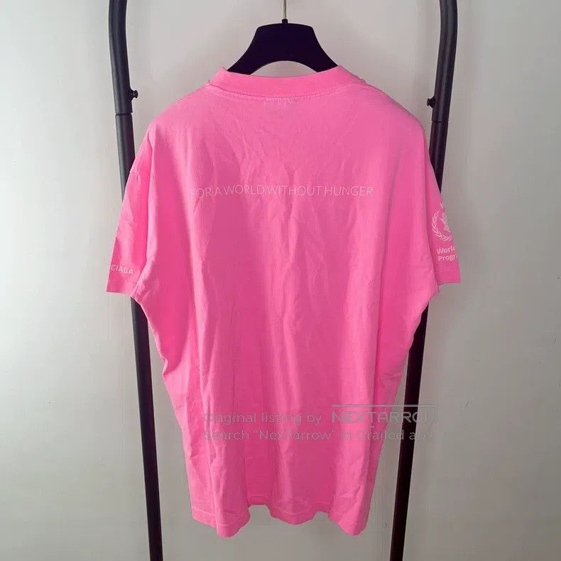 Balenciaga Balenciaga Logo Letter Print Crewneck Short Sleeve T-Shirt Size US L / EU 52-54 / 3 - 3 Thumbnail