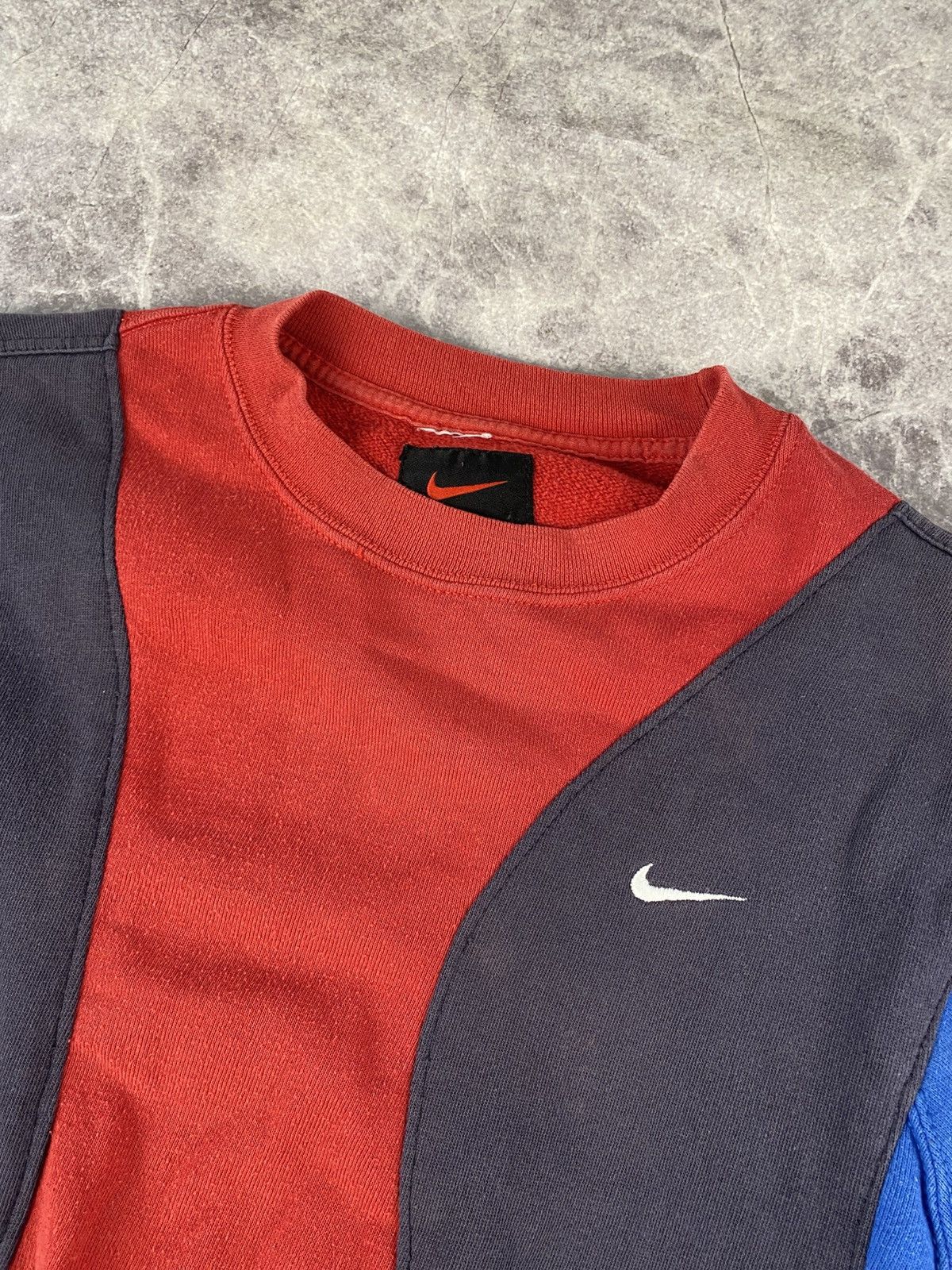 Nike Nike VNTG Hand Made Custom Reworked Swearshirt Barca Color Size US S / EU 44-46 / 1 - 2 Thumbnail