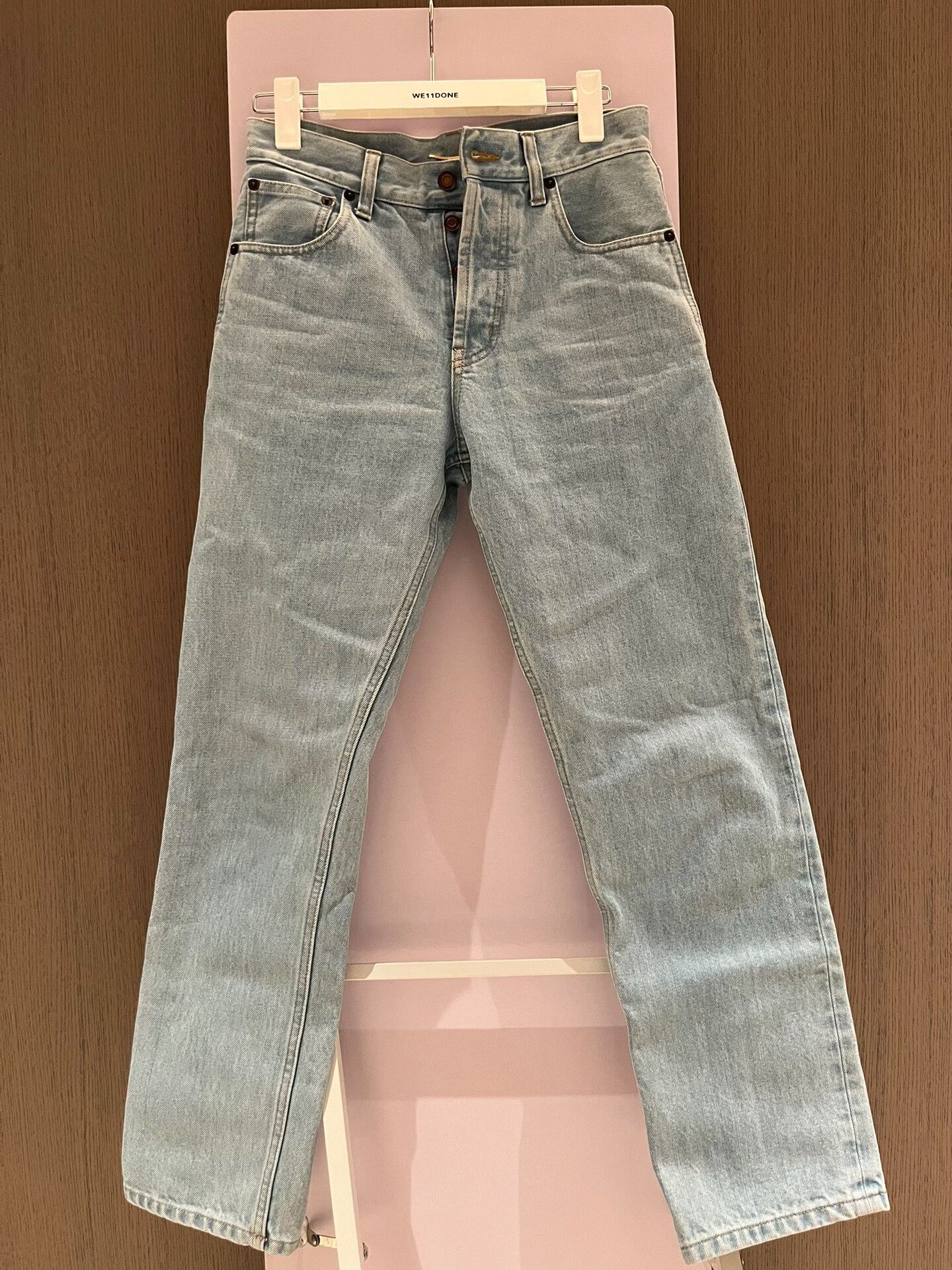 Saint Laurent Paris Saint Laurent Light Blue Jeans Size 27" / US 4 / IT 40 - 1 Thumbnail