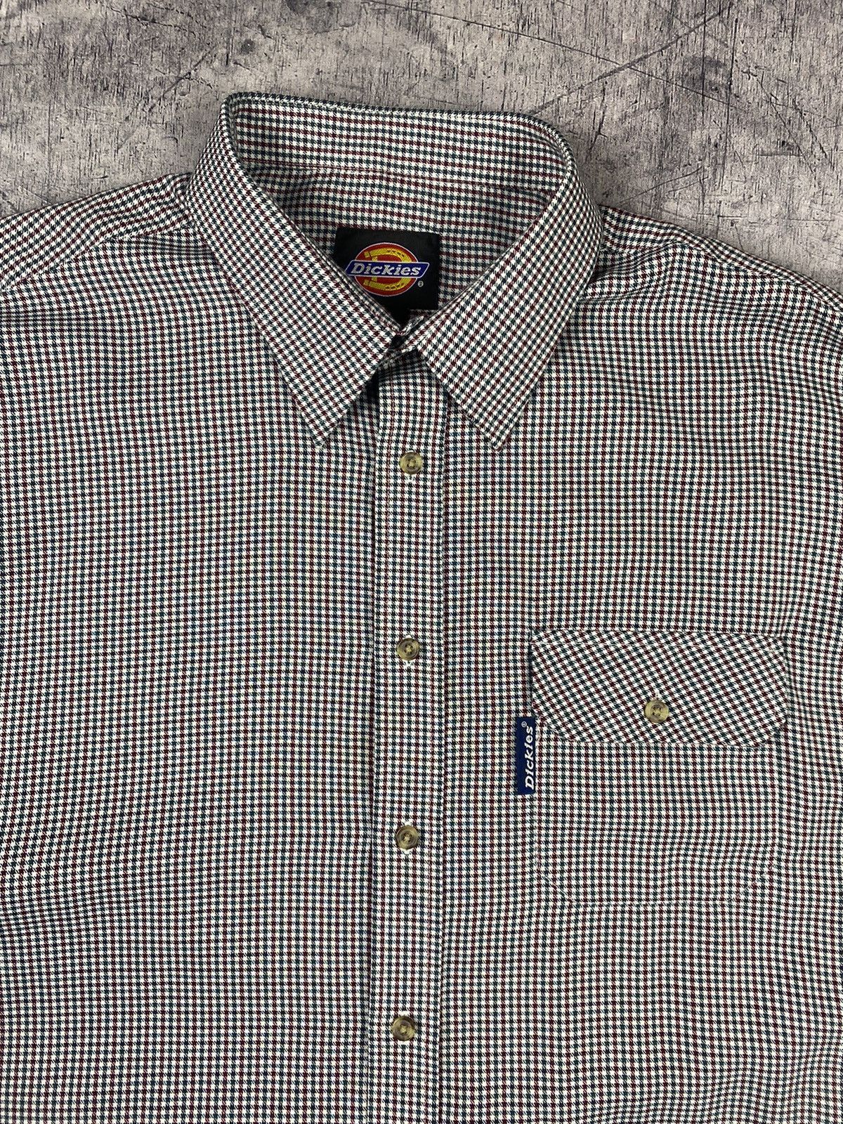 Dickies × Vintage Vintage Dickies Button Up Long Sleeve Shirt Size XXL Size US XXL / EU 58 / 5 - 6 Thumbnail