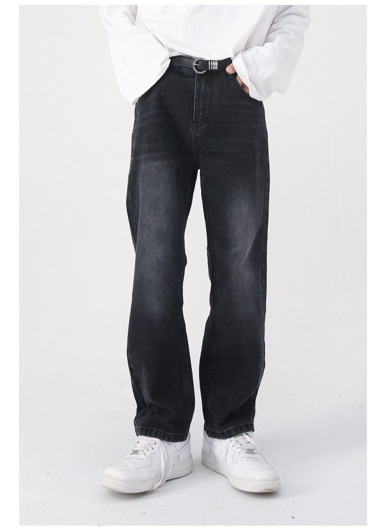 Japanese Brand Japanese style casual straight leg nine-point jeans Size US 32 / EU 48 - 1 Thumbnail