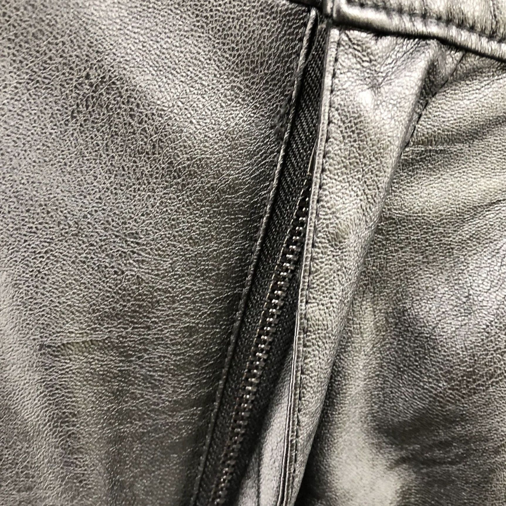 Vintage VINTAGE? No. Blank NYC Faux Leather High Waisted Straight Pants Womens Sz 29 Black Relaxed Size 29" - 5 Thumbnail