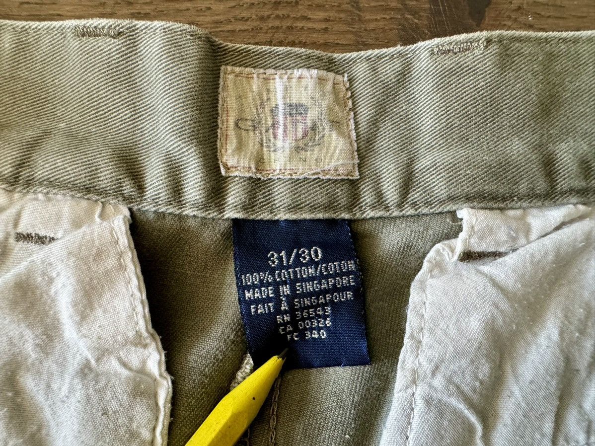 Gant × Vintage GANT Vintage Olive Green Trouser Pants Size US 31 - 4 Thumbnail