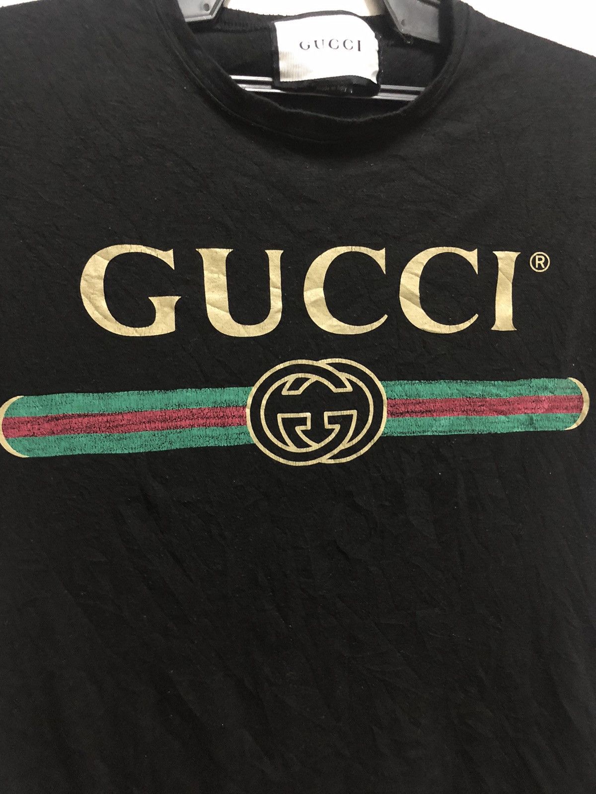 Gucci Tshirt vtg gucci industries Size S / US 4 / IT 40 - 2 Thumbnail
