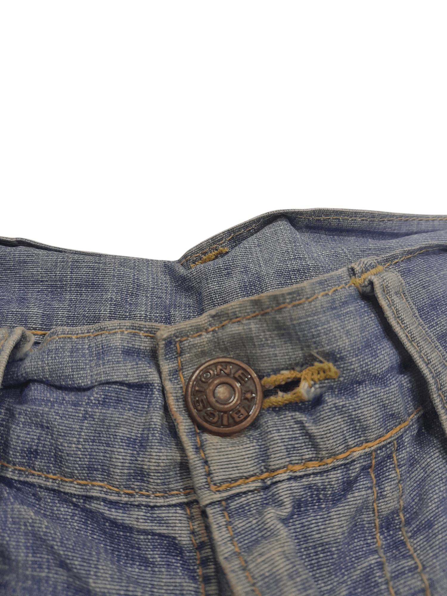 Japanese Brand 70s Big Stone Scovill Flare Denim (F527) W26 Size US 26 / EU 42 - 7 Thumbnail
