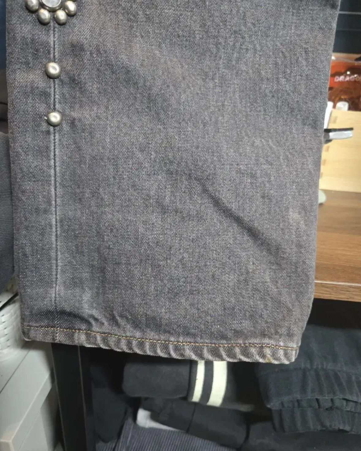 Kapital Kapital Gemstone Black Denim Pants Size US 36 / EU 52 - 4 Thumbnail
