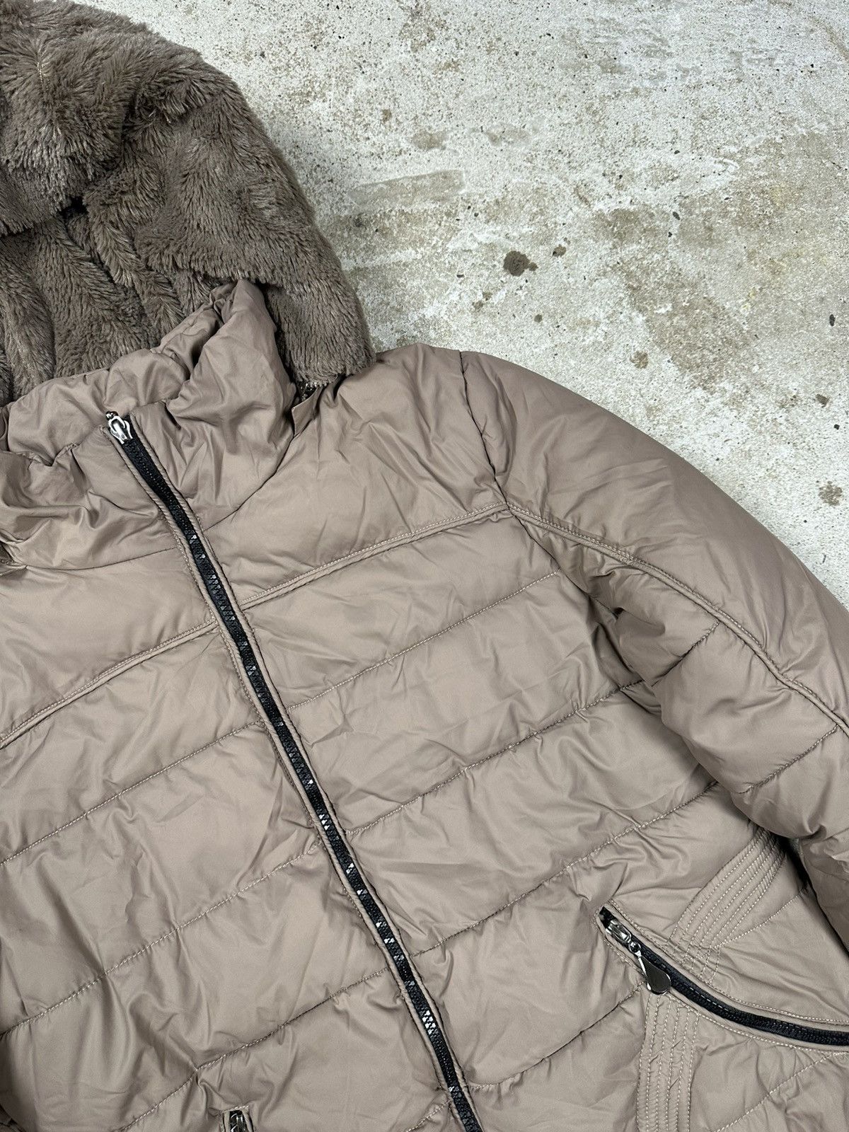 If Six Was Nine × Japanese Brand × Le Grande Bleu (L.G.B.) Vintage Y2K Faux Fur Bomber Jacket Hooded Utility Size US S / EU 44-46 / 1 - 6 Thumbnail