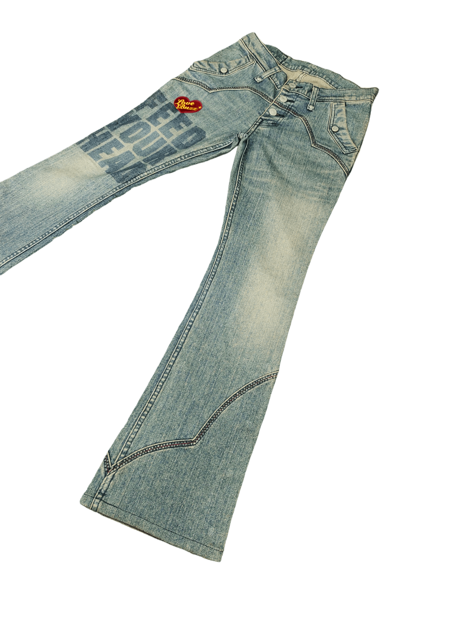 Hysteric Glamour 1990s Flare Jeans Kinky Hysteric Glamour Denim Boot Cut Size US 27 - 2 Thumbnail