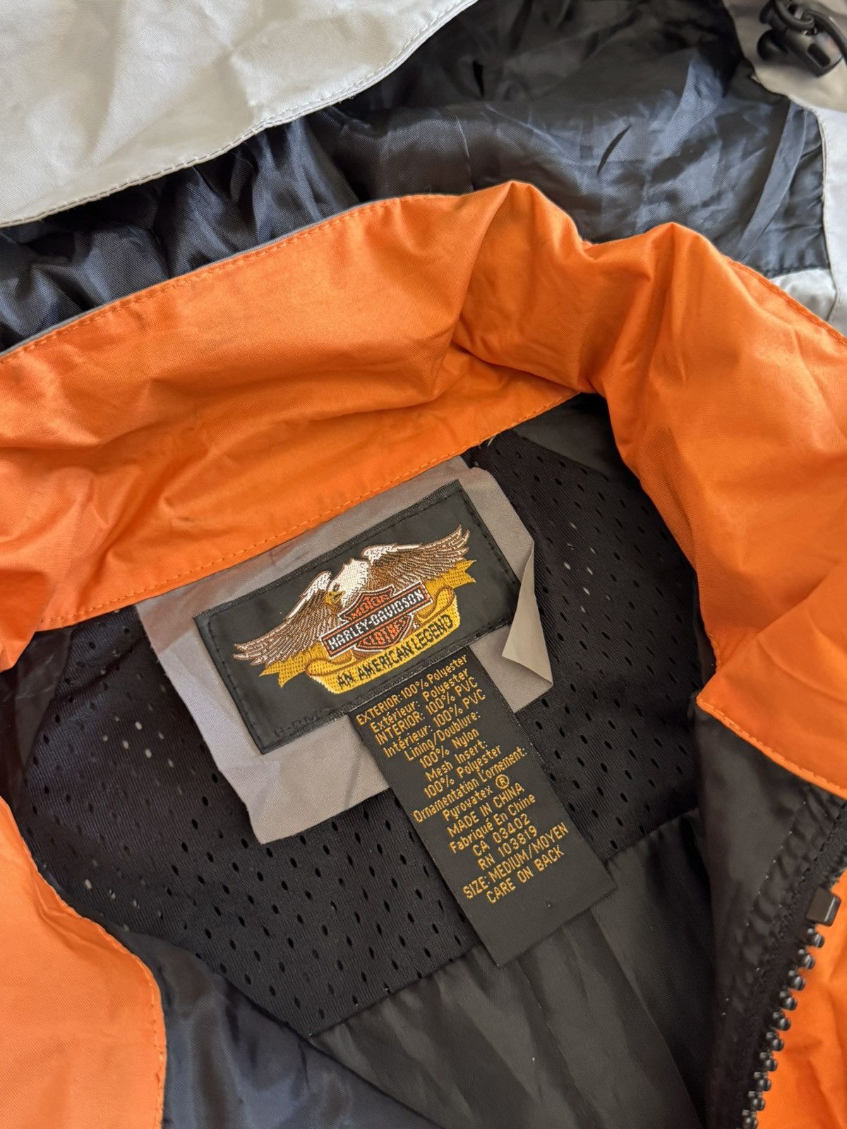 Harley Davidson Harley Davidson Windbreaker Rain Jacket Stirrup Pants Set Size US M / EU 48-50 / 2 - 7 Thumbnail