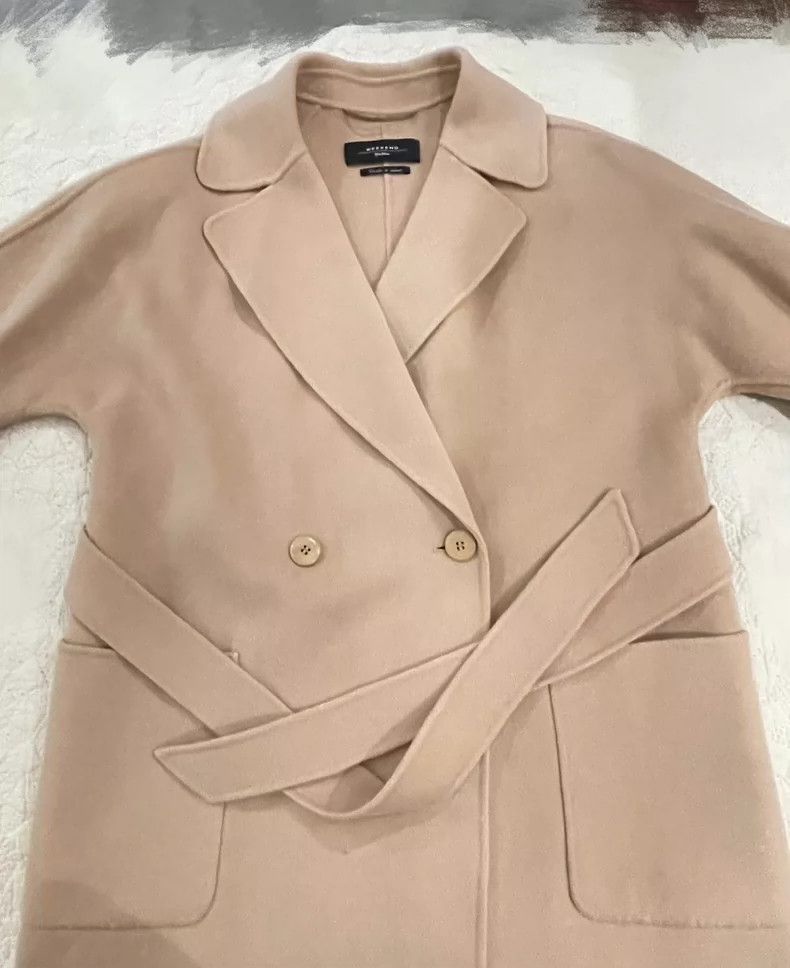 Max Mara Max Mara Wool coat Size L / US 10 / IT 46 - 4 Thumbnail