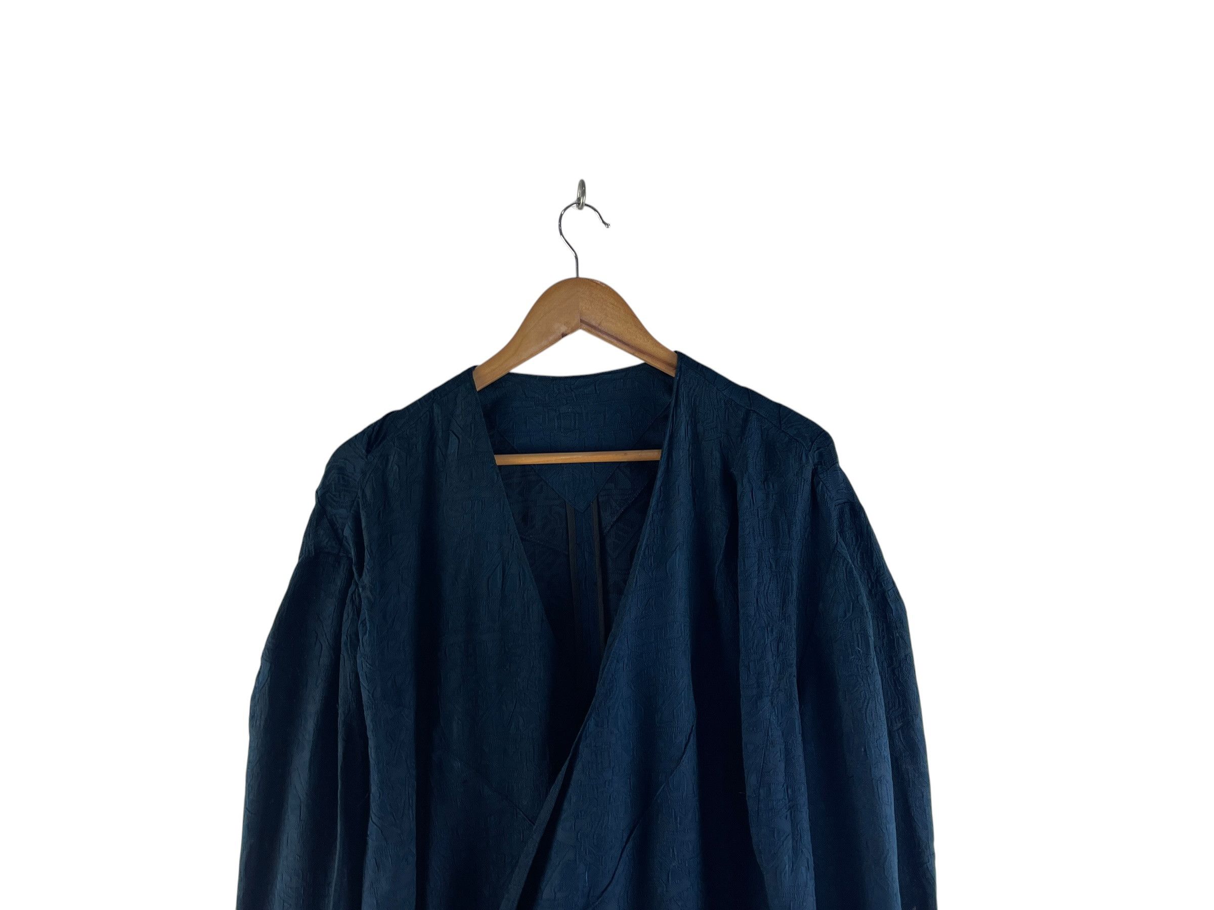 Japanese Brand Vintage Arrston Volaju by Kohshin Satoh Wrap Jacket Teal Size US L / EU 52-54 / 3 - 9 Thumbnail