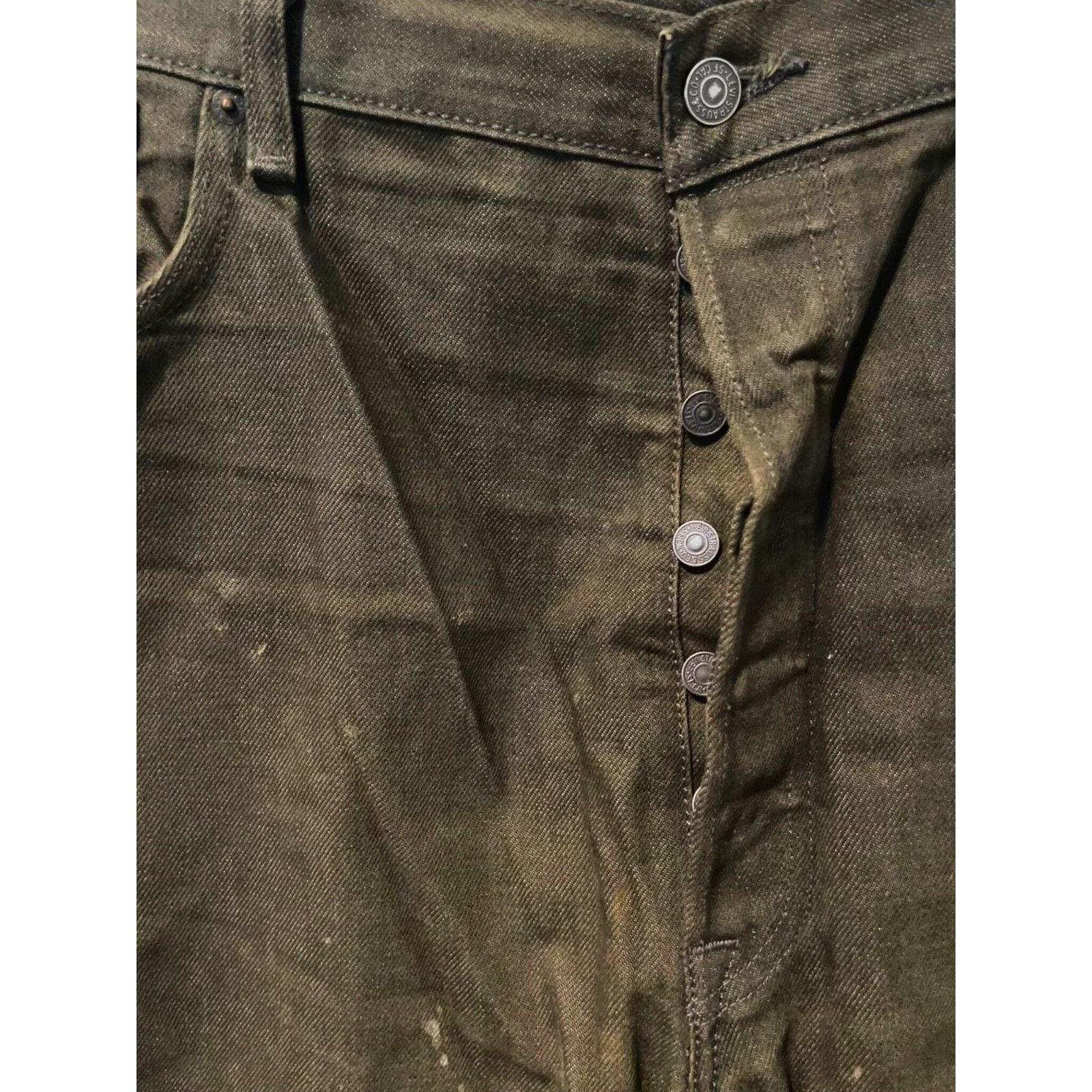 Levi's Levi’s 501 Jeans 42x30 Men White Oak Cone Denim Selvedge Size US 42 / EU 58 - 11 Thumbnail