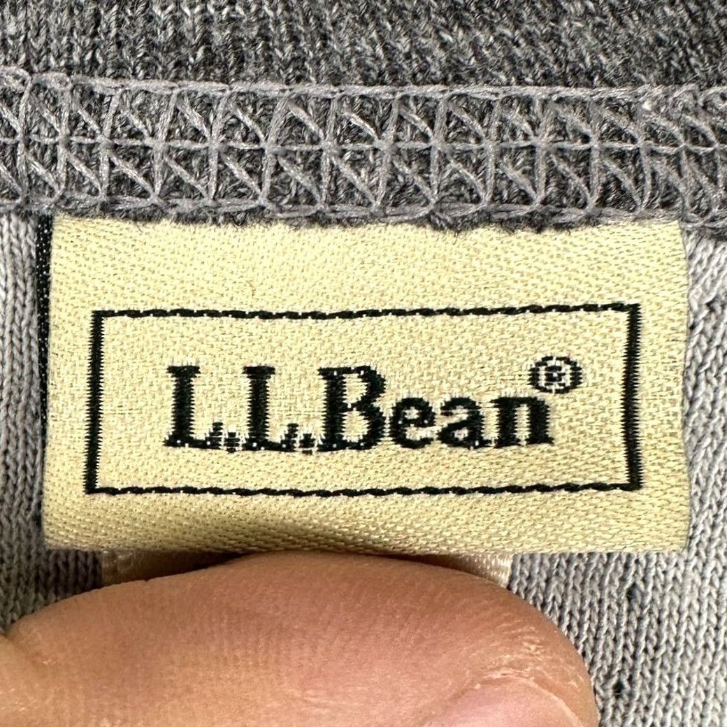 Vintage L.L. Bean Baselayer Wool Nylon Blend Crewneck Sweater Mens Large Grey Pullover Sweater Size US L / EU 52-54 / 3 - 4 Thumbnail