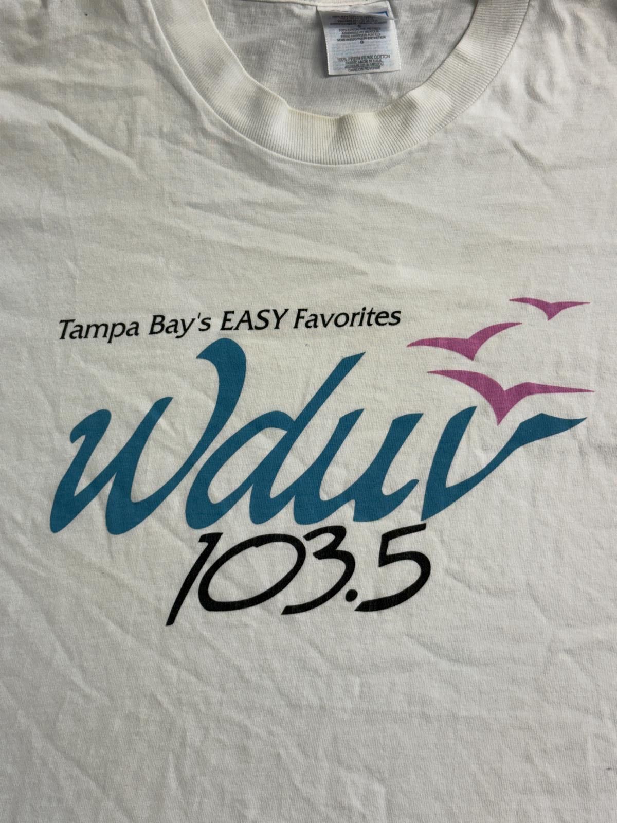 Hanes Vintage WDUV Radio T-shirt The Dove Tampa Bay's Easy - L Size US L / EU 52-54 / 3 - 3 Thumbnail