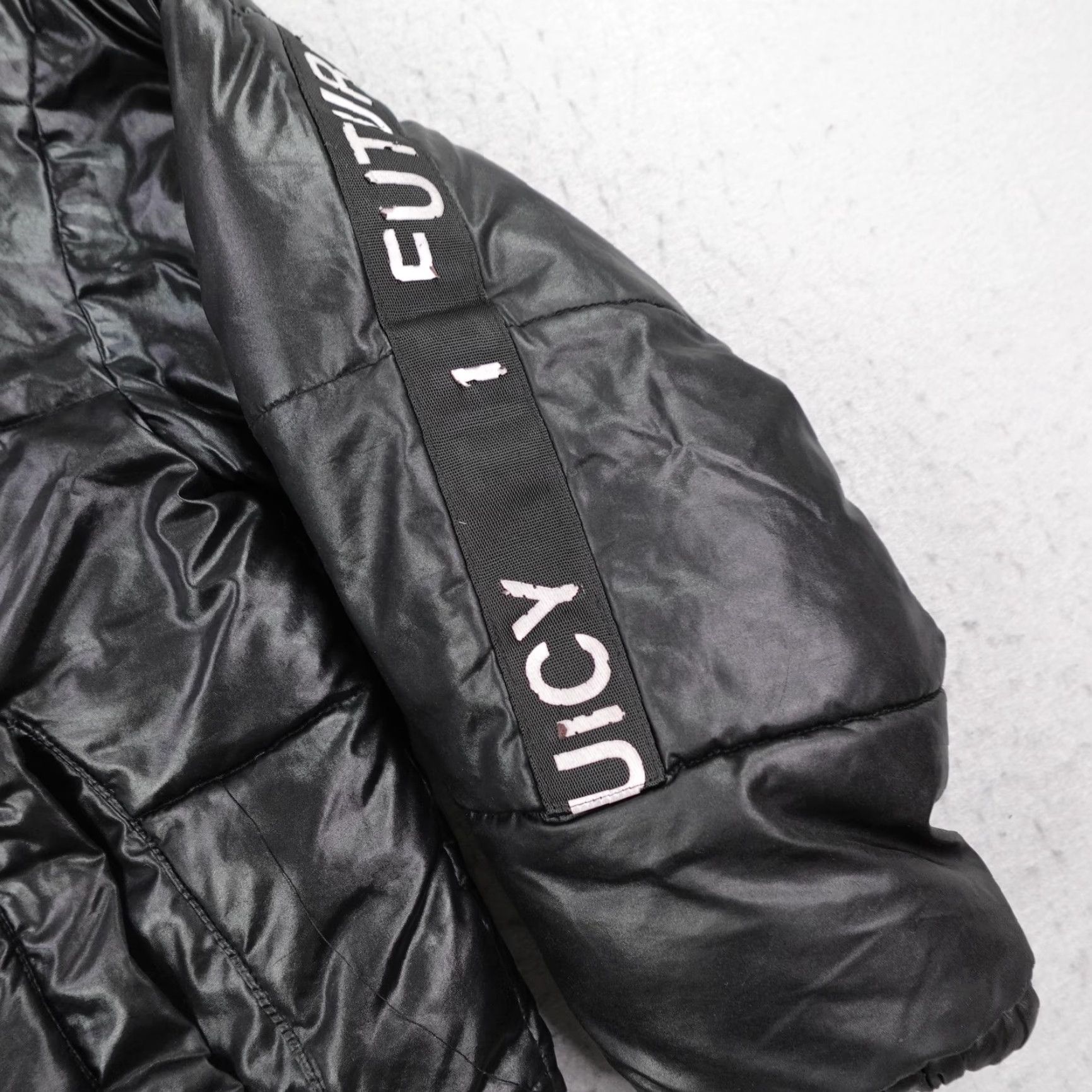Juicy Couture Juicy Couture Jacket Womens Medium Black Label Puffer Quilted Coat Zip Up Y2K Size M / US 6-8 / IT 42-44 - 5 Thumbnail