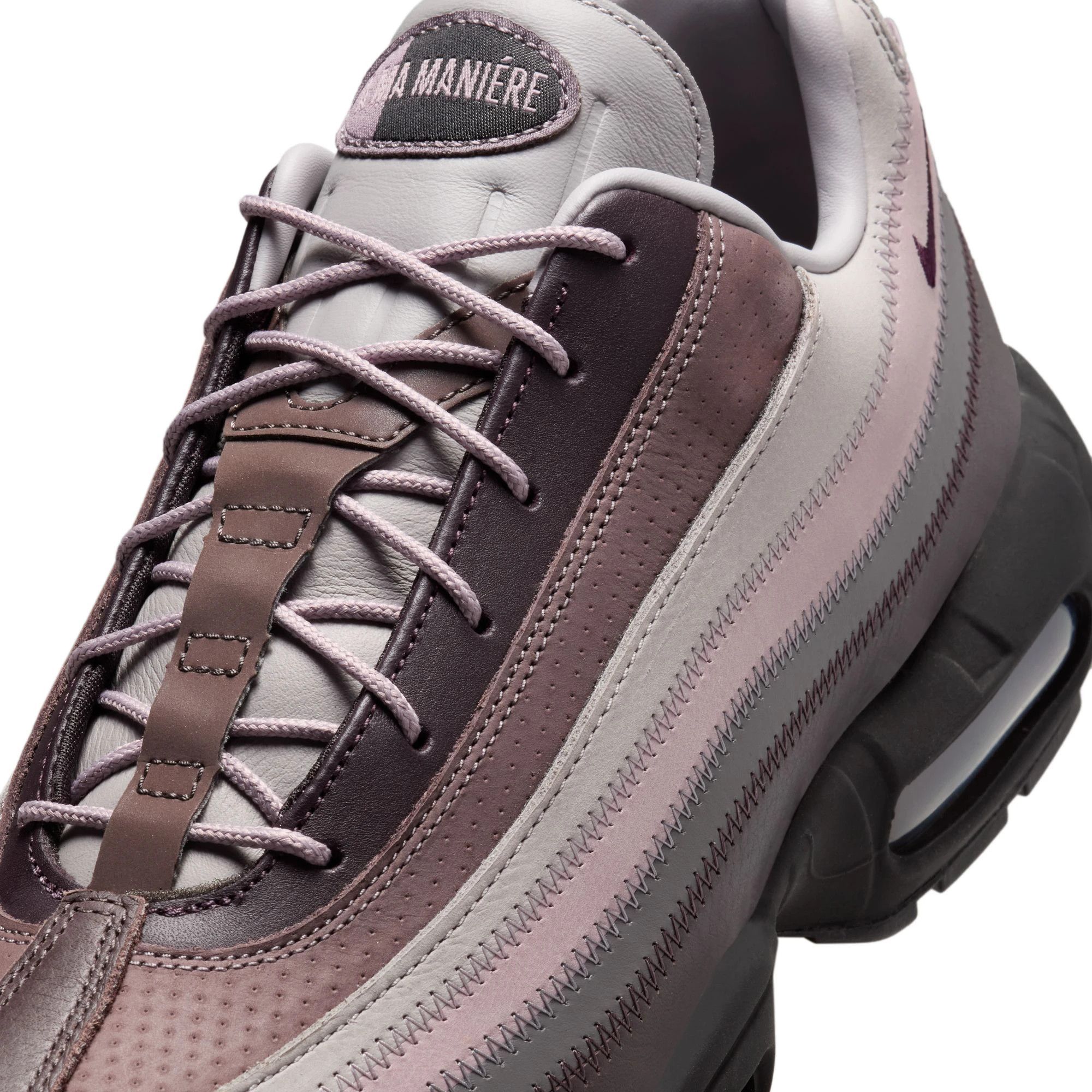 A Ma Maniere × Nike Nike Air Max 95 SP Dk Violet Ore/Burgundy Size US 7.5 / IT 37.5 - 5 Thumbnail