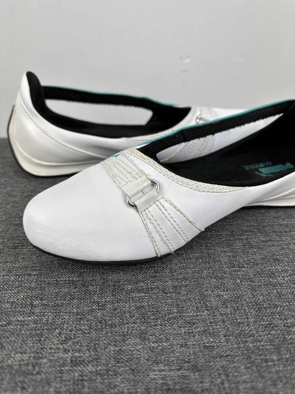 Puma Vintage Y2K Puma Espera Ballet Flats Slip On Shoes Women’s Size US 4 / IT 34 - 8 Thumbnail