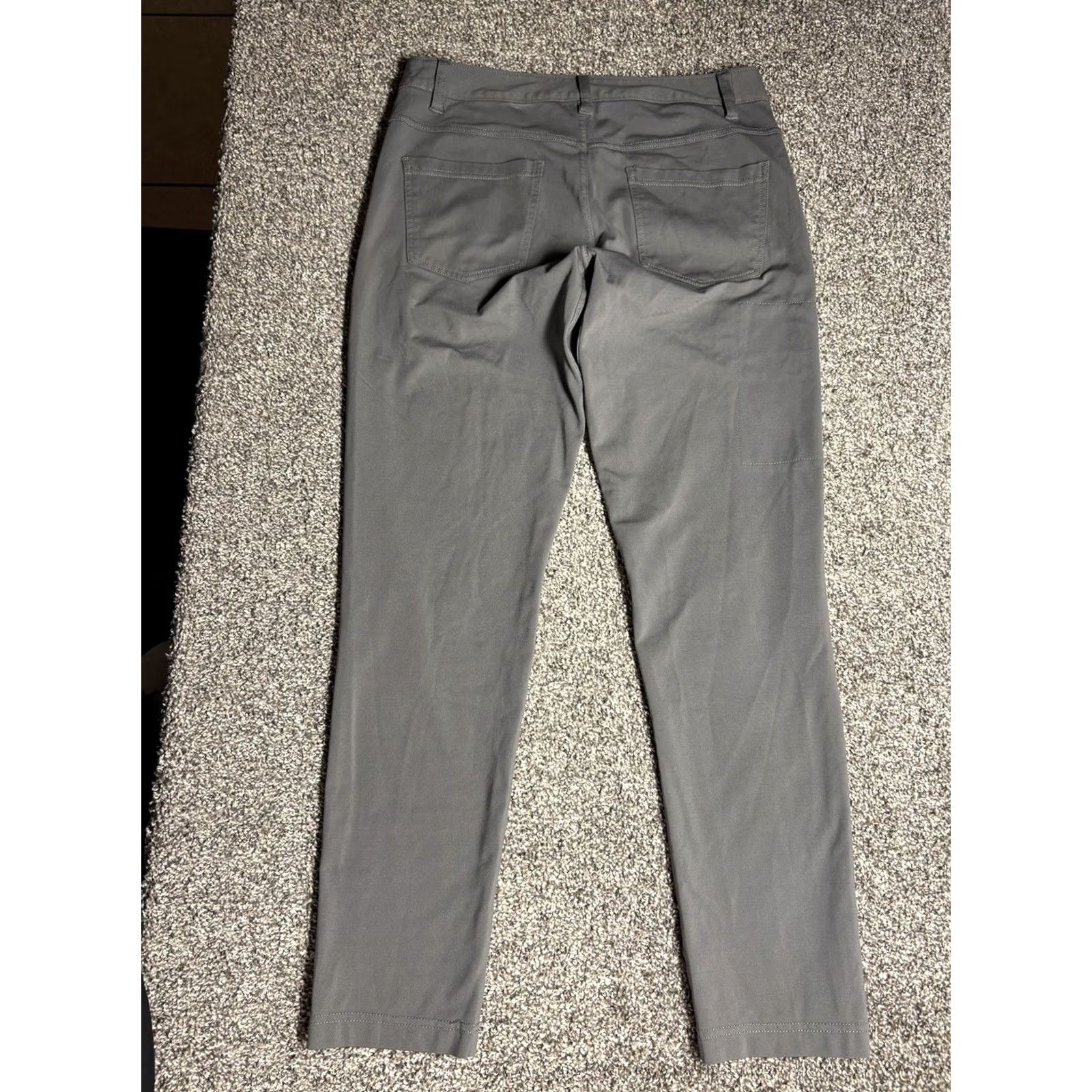 Vintage BYLT Everyday Pant 2.0 Mens Small Gray Performance Stretch Chino (Regular, Inseam 29) Size US 29 - 2 Thumbnail