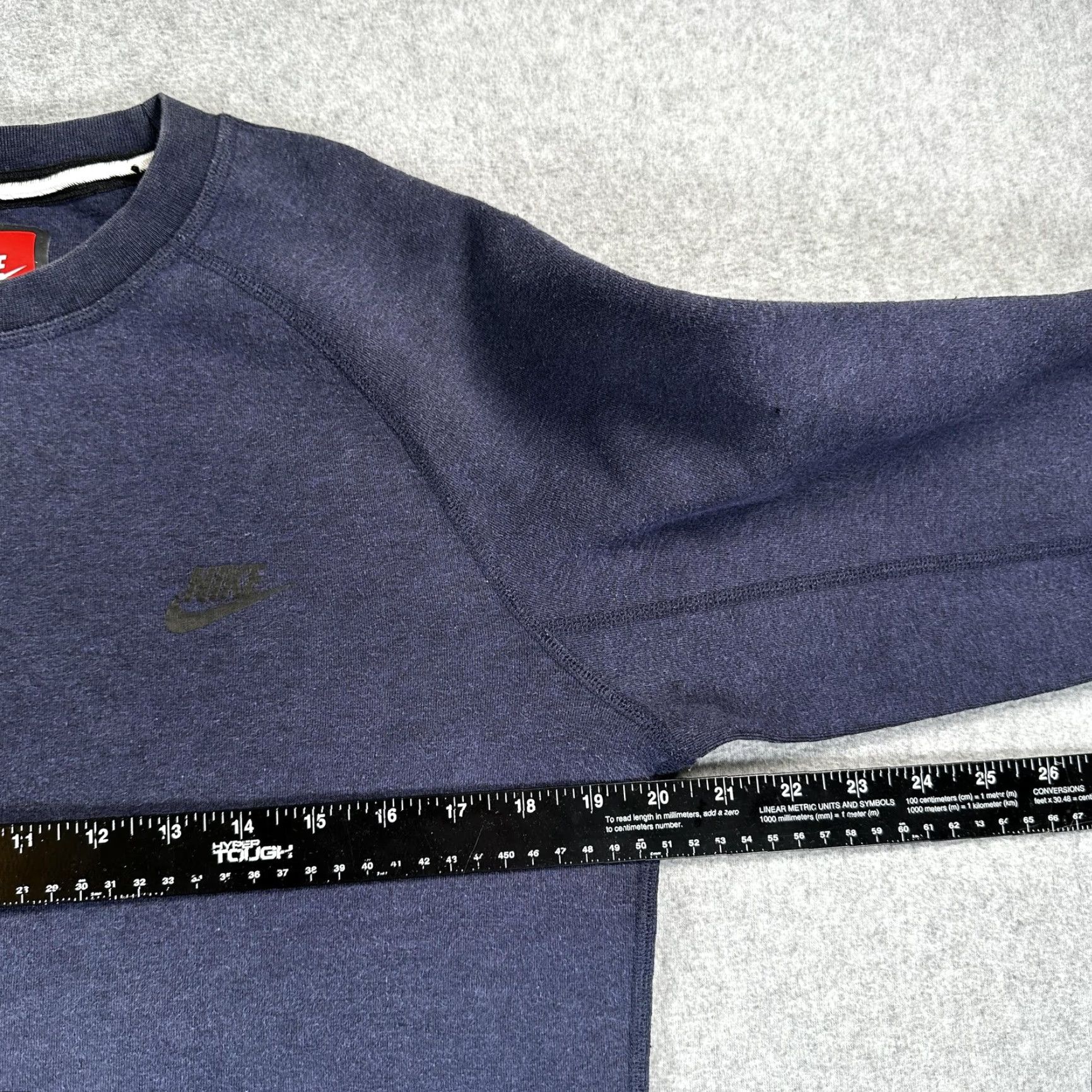 Nike Nike Sweatshirt Mens Small Blue Fleece Crewneck Pullover Kangaroo Pocket Size US S / EU 44-46 / 1 - 4 Thumbnail