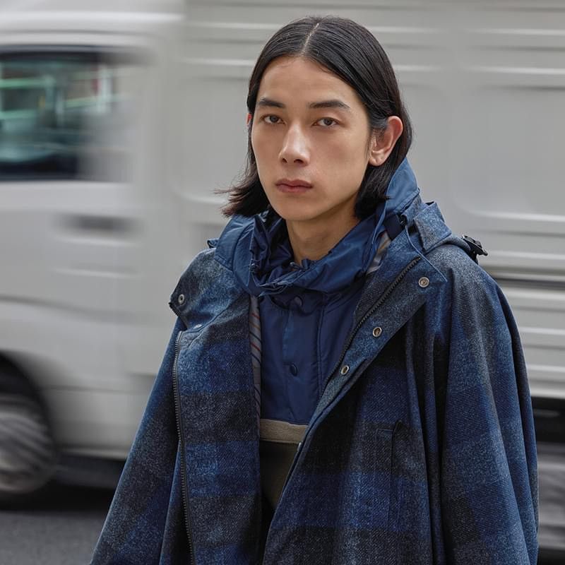 Kazuki Kuraishi × The North Face Urban Exploration KAZUKI WOOL HARDSHELL PONCHO JACKET Size US M / EU 48-50 / 2 - 6 Thumbnail