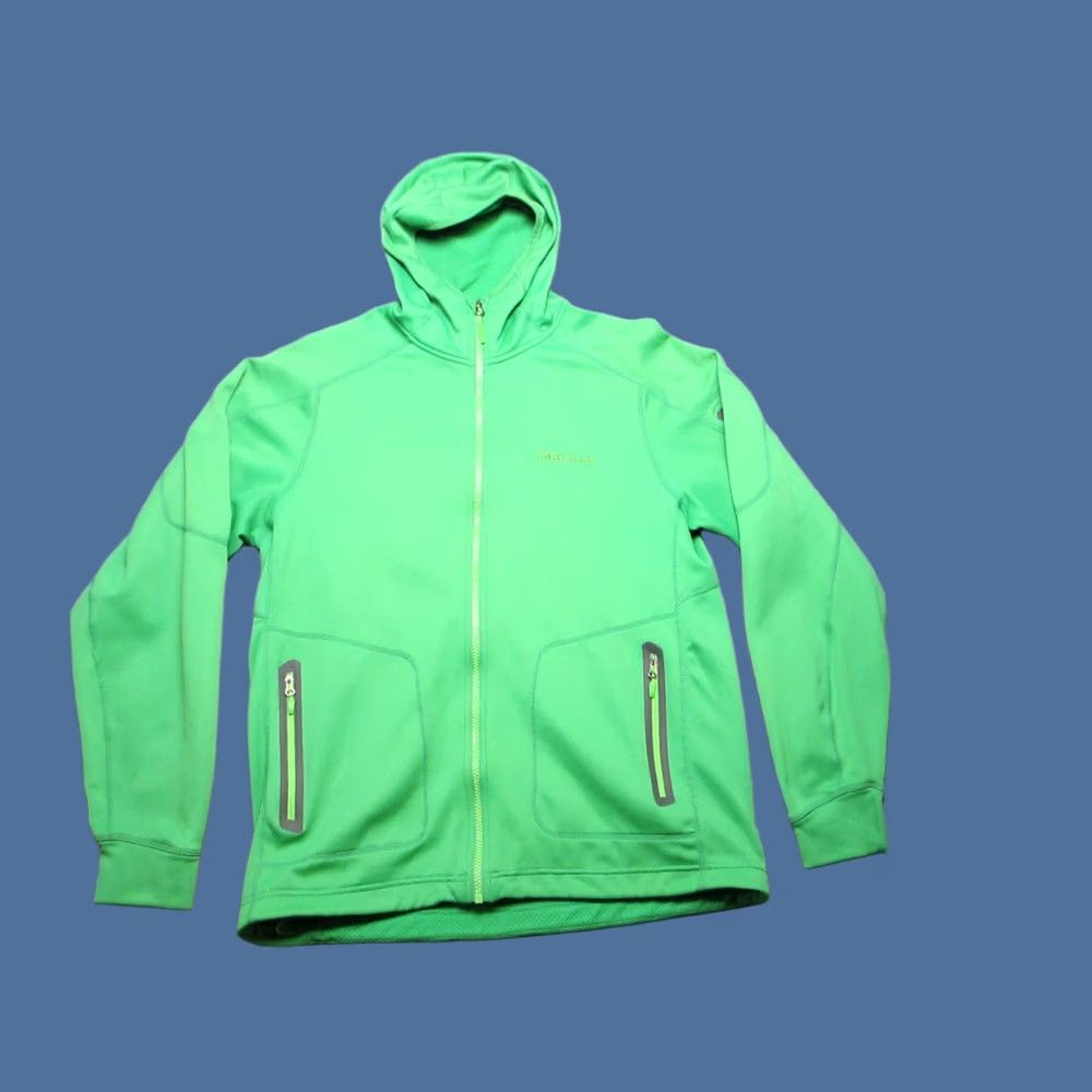 Marmot Marmot Jacket Men's Large Green Hooded Full Zip Fleece Lined Thumbhole Sleeve Regular Fit Hiking Walking Size US L / EU 52-54 / 3 - 1 Thumbnail