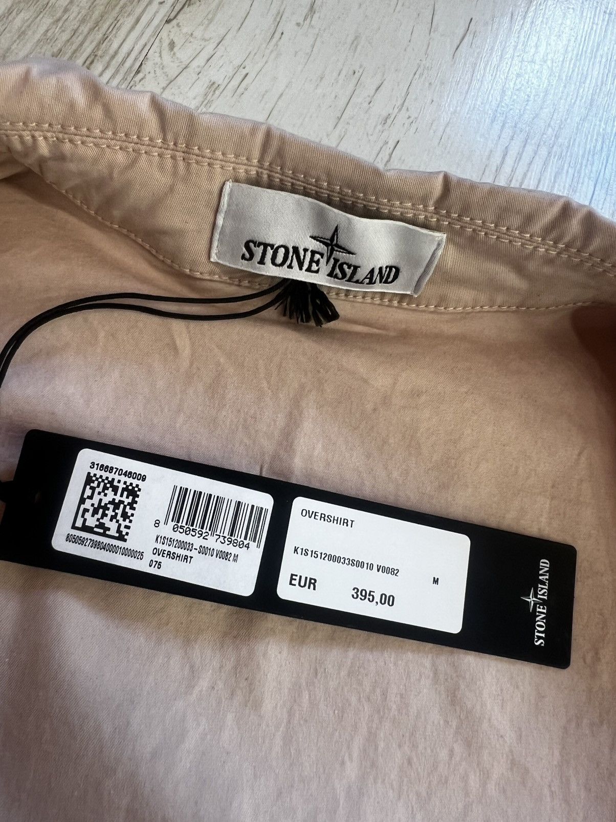 Stone Island Stone Island Overshirt Supima Cotton Pink M NWT Size US M / EU 48-50 / 2 - 11 Thumbnail