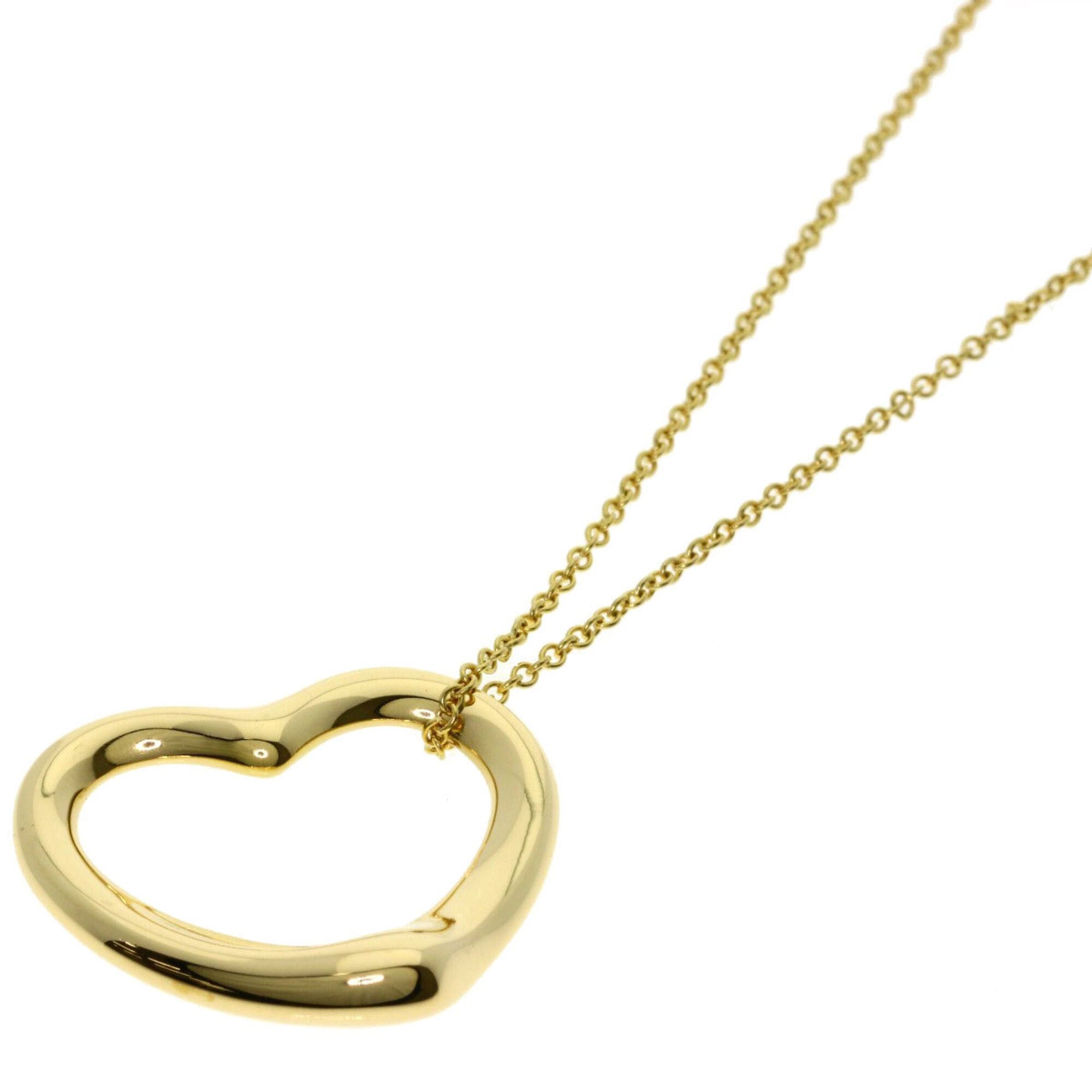 Tiffany & Co. Tiffany & Co. Open Heart Necklace, 18K Yellow Gold, Women's. Size ONE SIZE - 1 Thumbnail