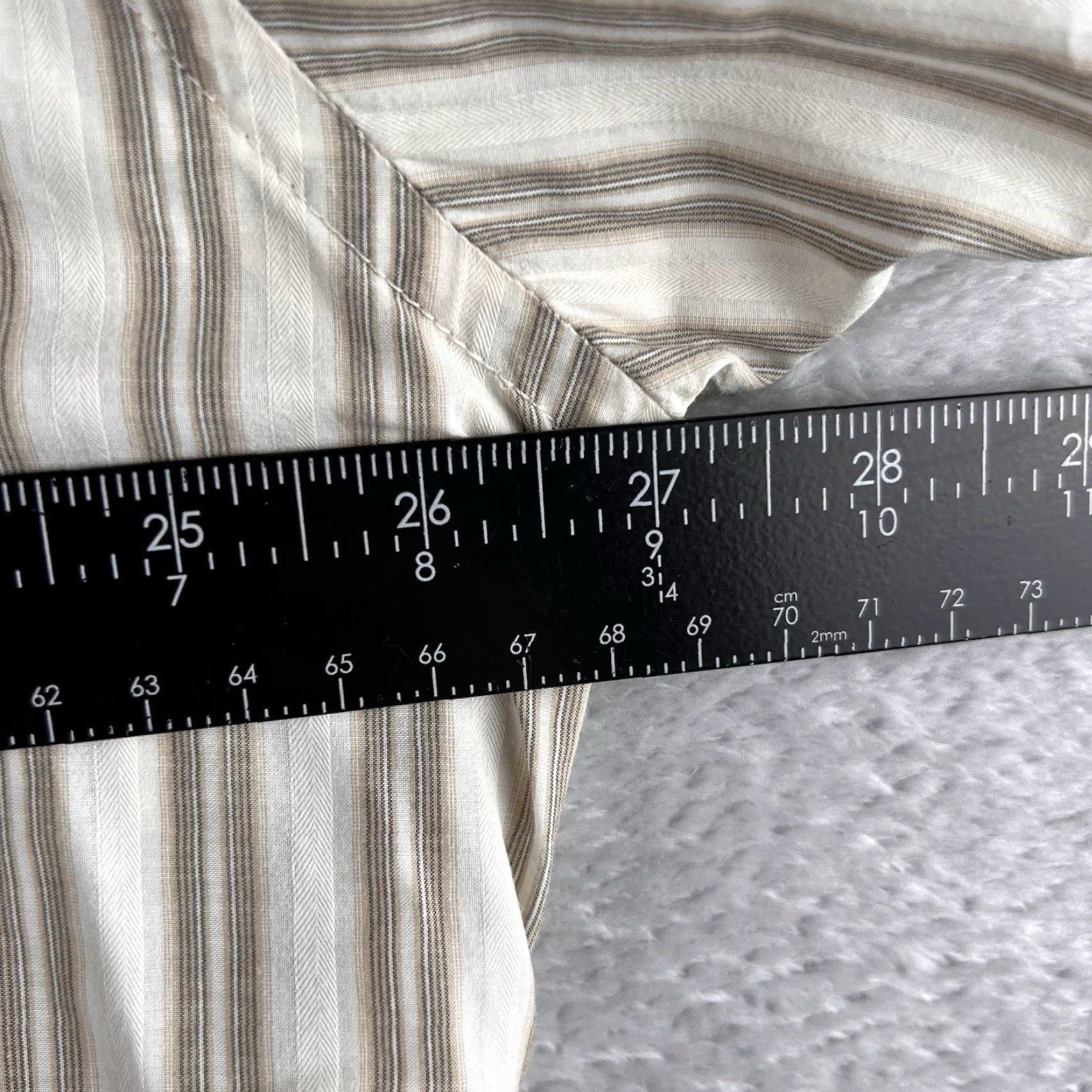 7 For All Mankind 7 For All Mankind Button-Down Shirt Mens XXL Striped Preppy Casual Workwear"] Size US XXL / EU 58 / 5 - 5 Thumbnail
