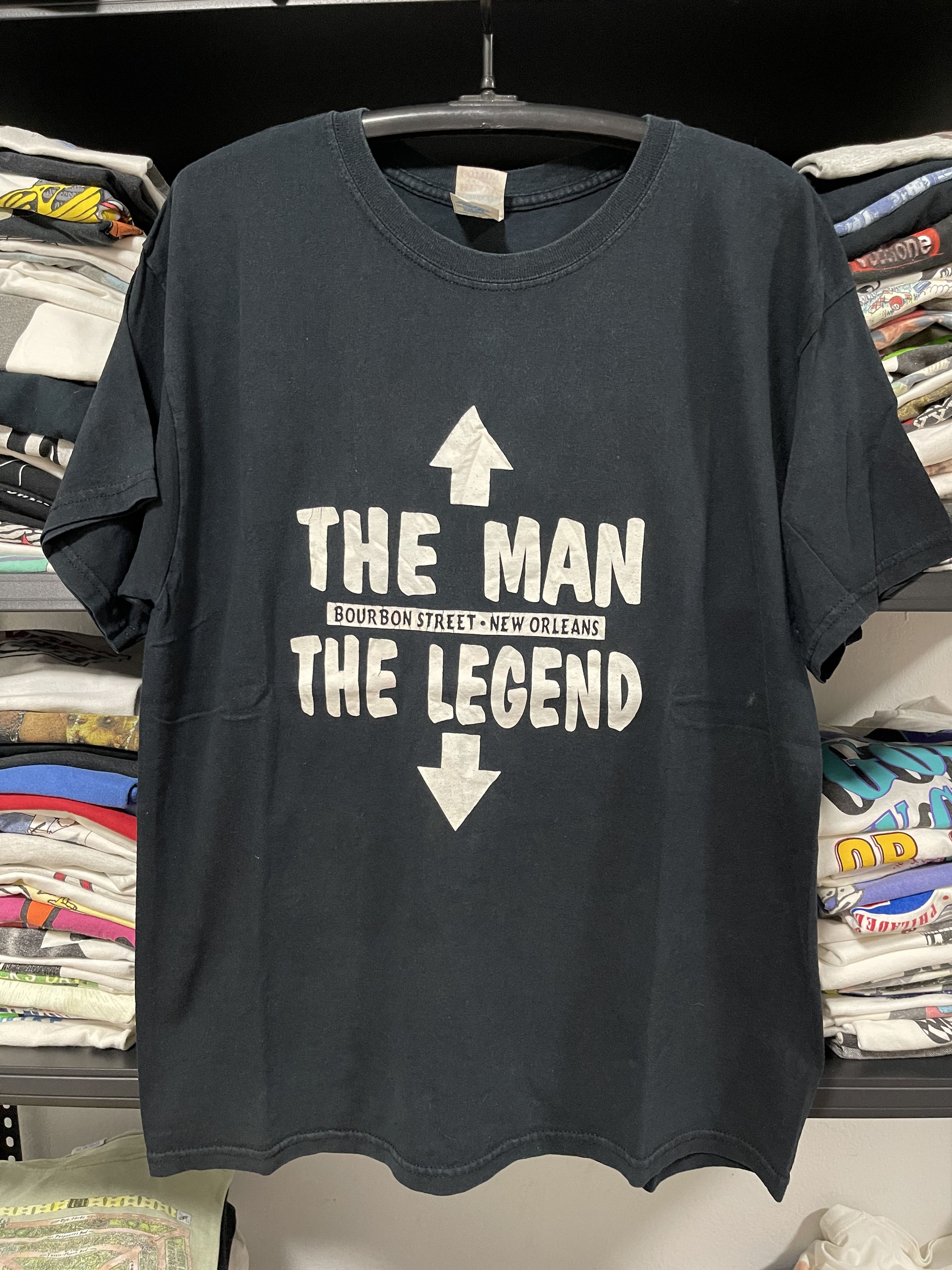 Vintage Vintage "The Man The Legend" Tee L Size US L / EU 52-54 / 3 - 1 Thumbnail