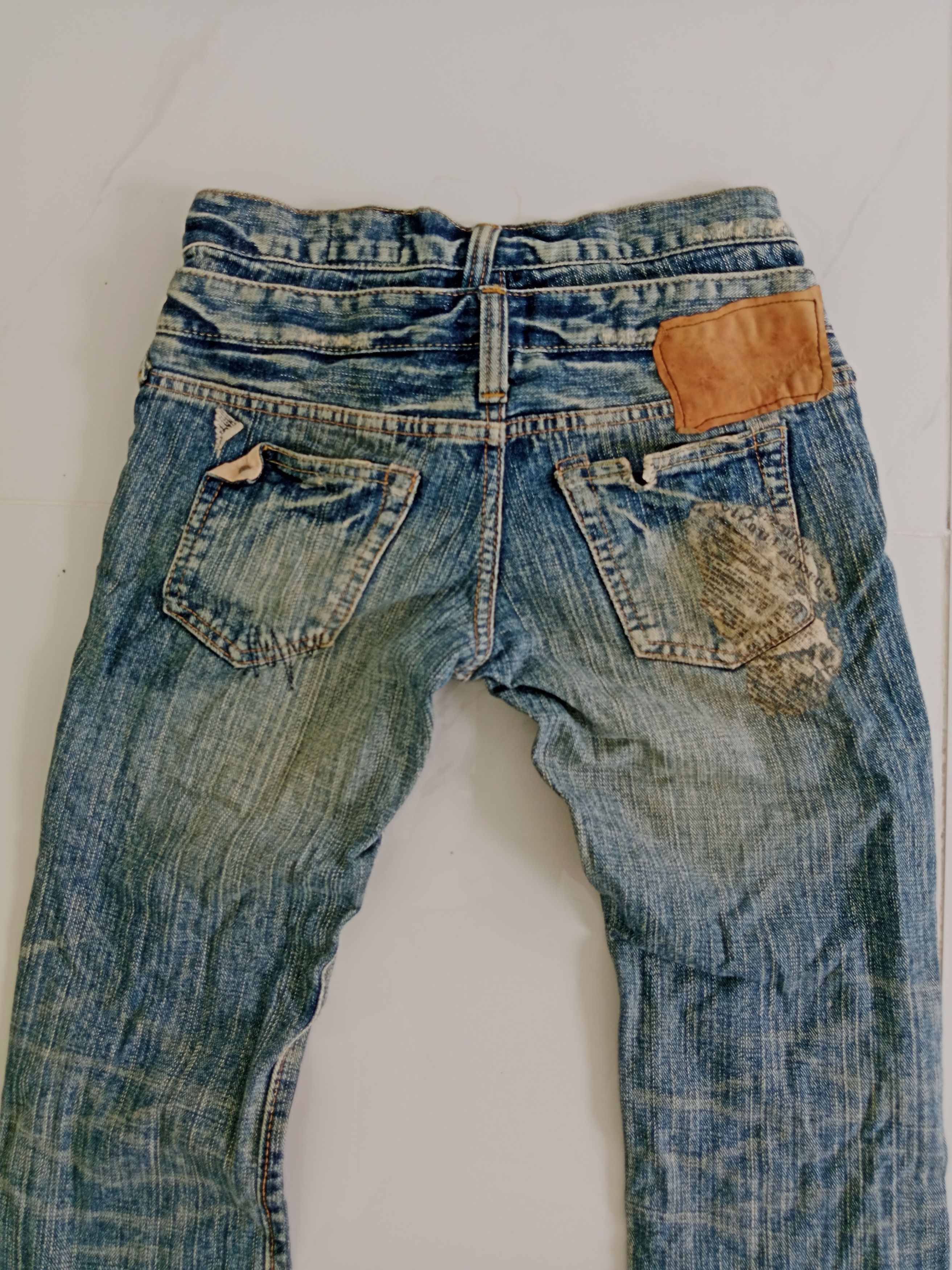 If Six Was Nine × Japanese Brand Vintage Antgauge Double Waist Jeans Japanese Style Size US 28 / EU 44 - 8 Thumbnail