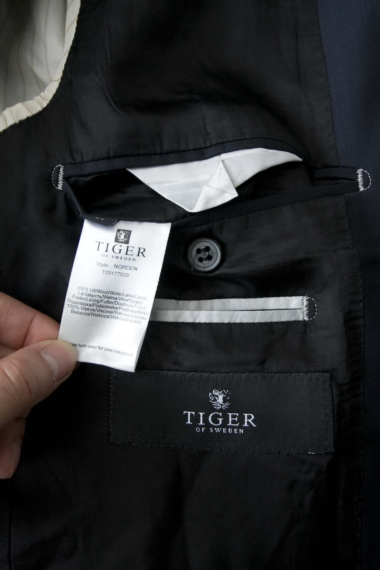 Tiger of Sweden Tiger Of Sweden Sport Coat Jacket Size 48IT /38US Dark Gray Size 38R - 2 Thumbnail