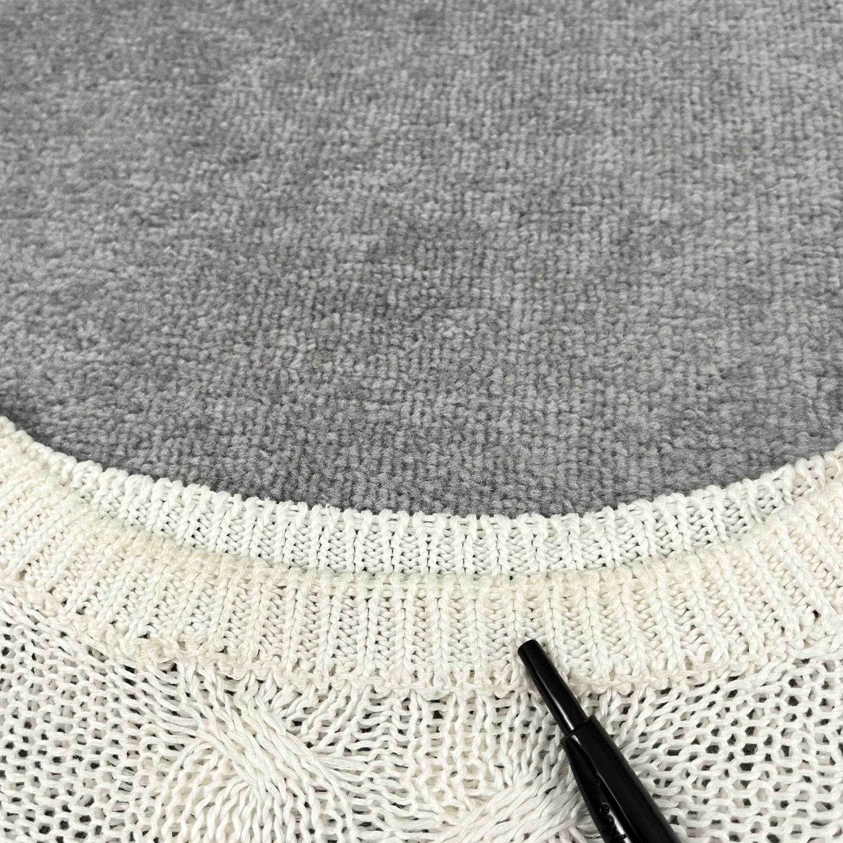 Vintage 100% Capri Sweater Womens Small White Knit Pullover Long Sleeve Minimal Classic Size S / US 4 / IT 40 - 7 Thumbnail