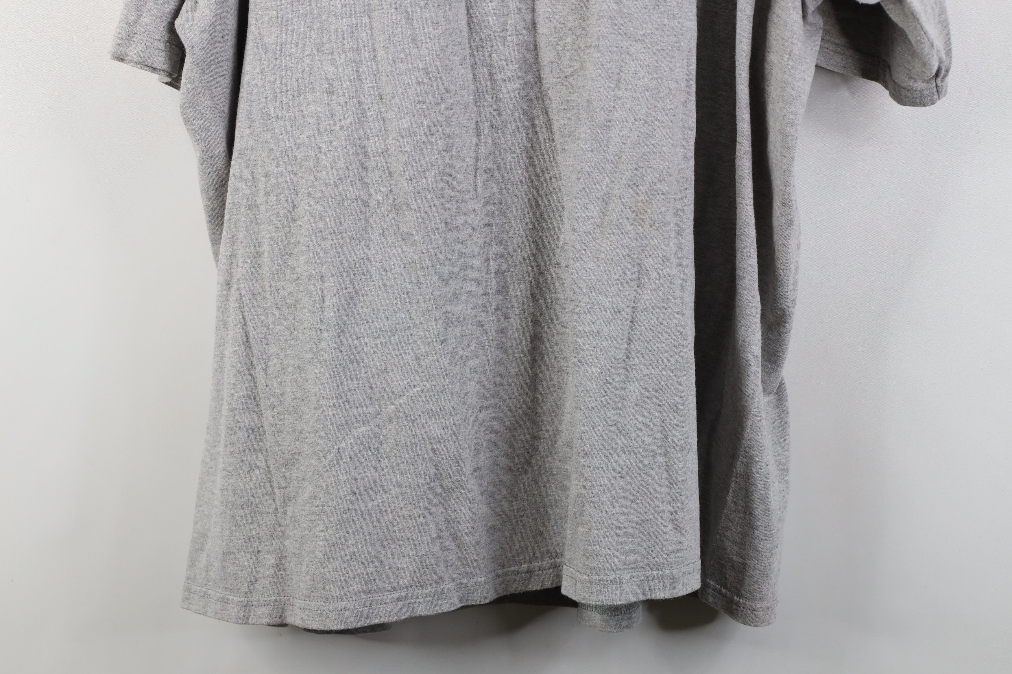 Nike Vintage 90s Nike State University Basketball T-Shirt Gray Size US XXL / EU 58 / 5 - 16 Thumbnail