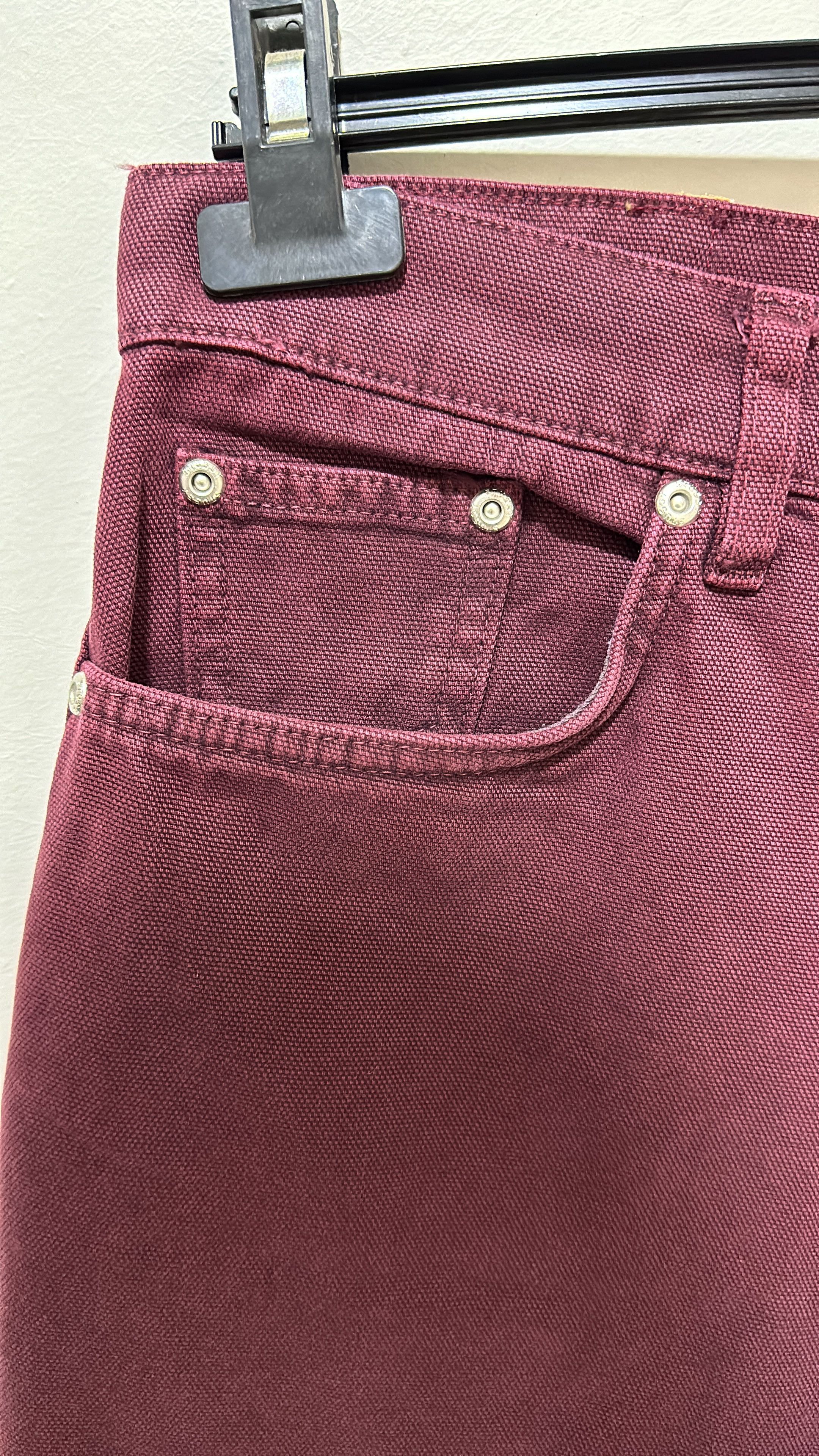 Stussy Stussy Big Ol Jean Wine Size 30 Size US 30 / EU 46 - 3 Thumbnail