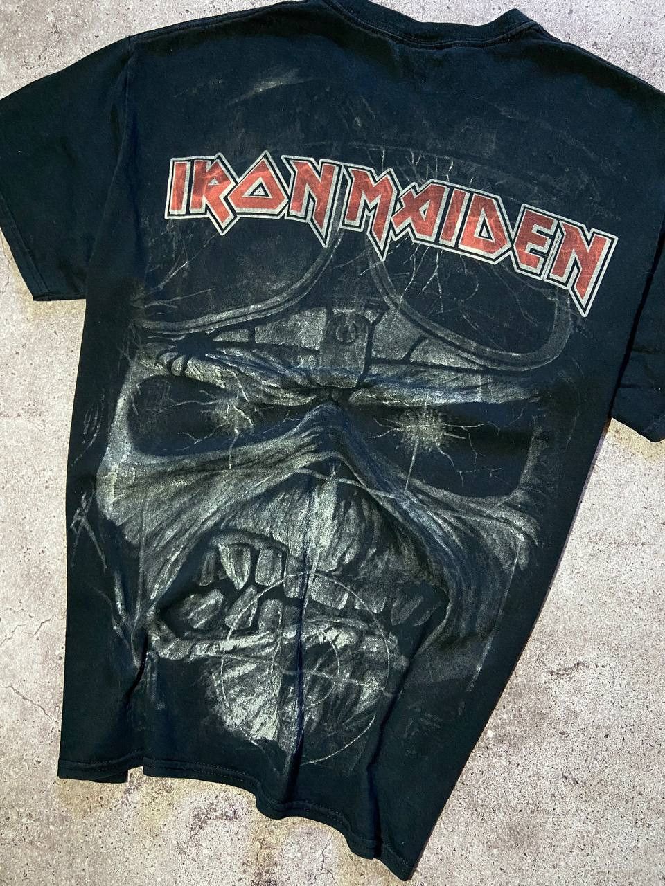 Band Tees × Iron Maiden × Vintage Iron Maiden Vintage Band T-Shirt Graphic Print Rare Tee Size US L / EU 52-54 / 3 - 11 Thumbnail