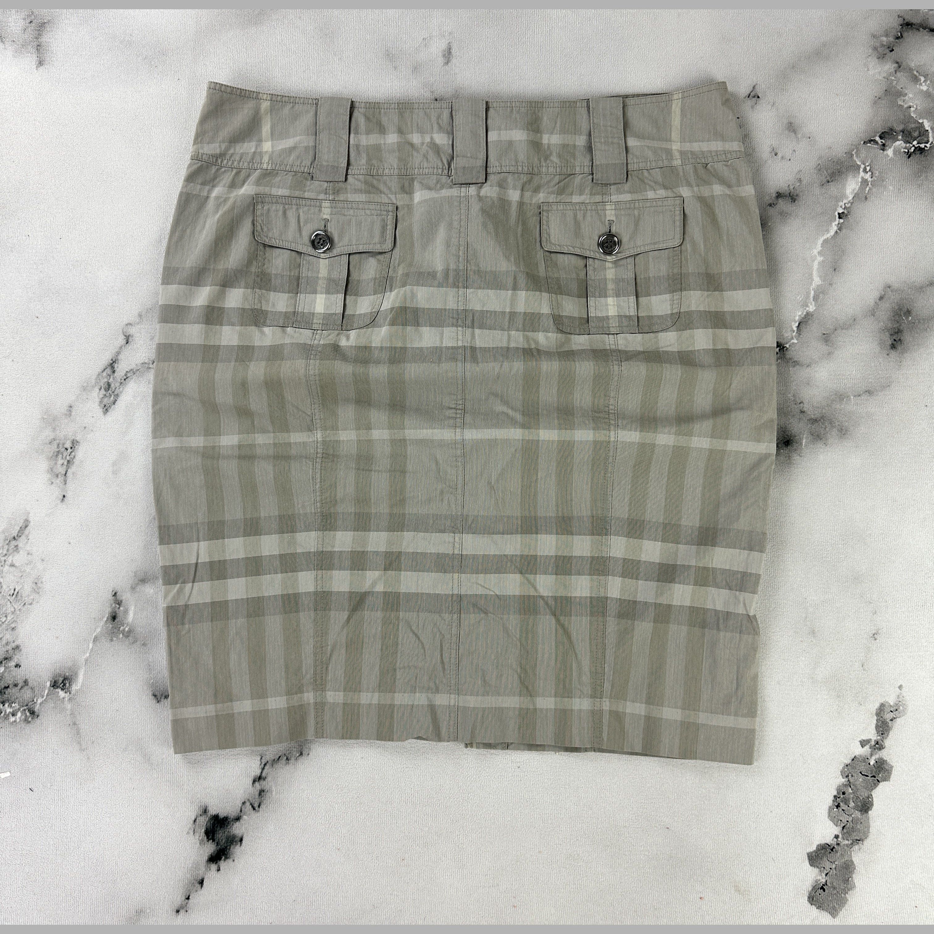 Burberry Gonna Burberry Tartan Nova Check – 46 IT Size 32" / US 10 / IT 46 - 6 Thumbnail