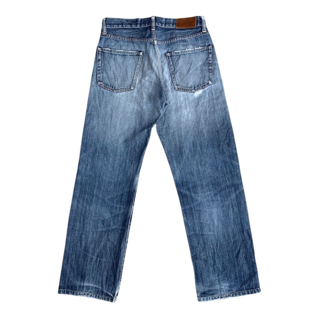 Undercover × Uniqlo Vintage Uniqlo S-003 Blue Wash Straight Cut Denim Jeans W30 Size US 30 / EU 46 - 2 Thumbnail