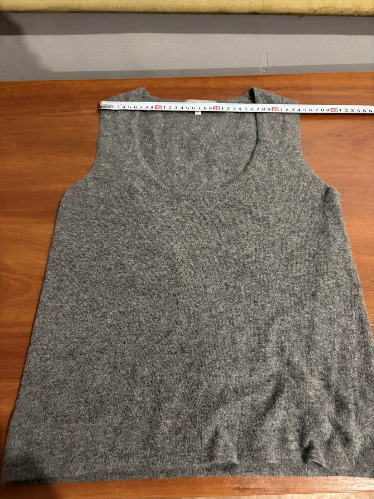 Max Mara Max Mara Rib Tank Top Wool Women’s Gray Size L Size L / US 10 / IT 46 - 10 Thumbnail