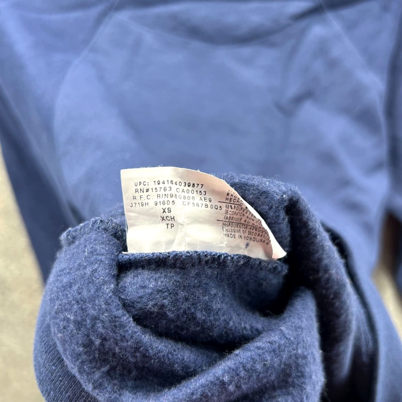 Champion VINTAGE Champion Sweater Women's XS Blue Pullover Crewneck Sweatshirt Size XS / US 0-2 / IT 36-38 - 5 Thumbnail