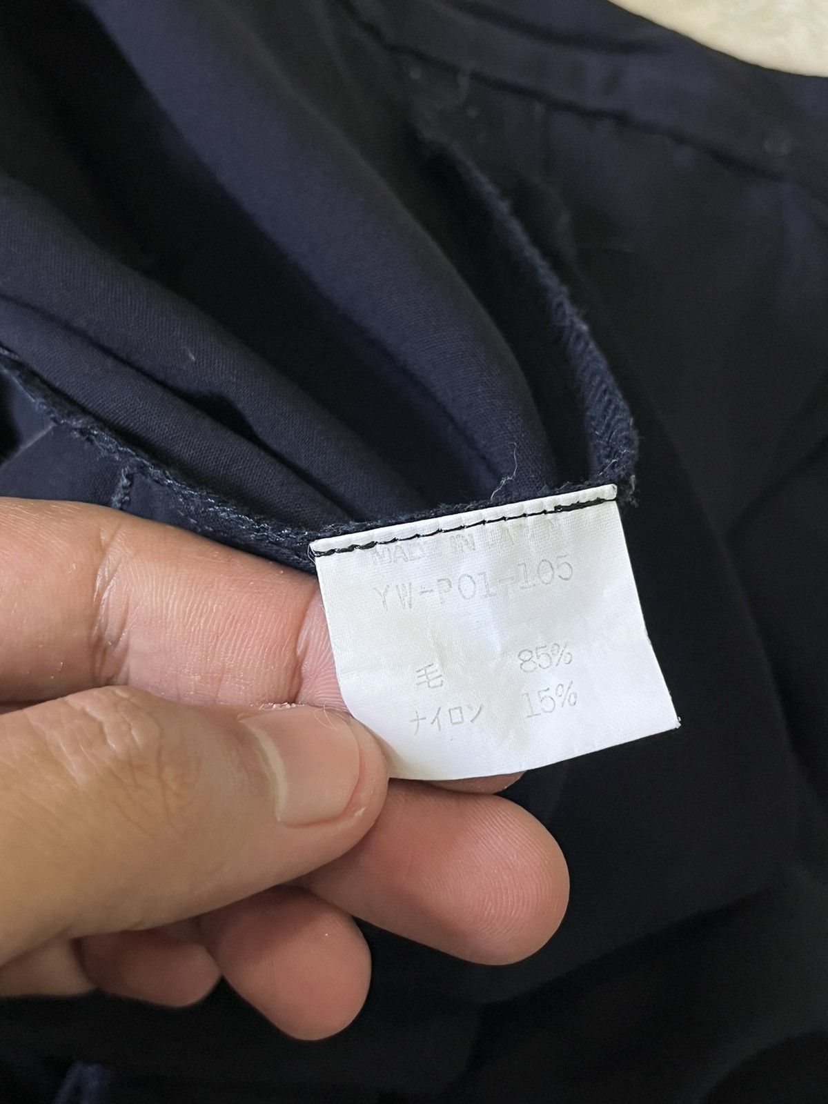 Y's × Yohji Yamamoto vintage y's by yohji yamamoto high waist relaxed pants Size 26" / US 2 / IT 38 - 6 Thumbnail