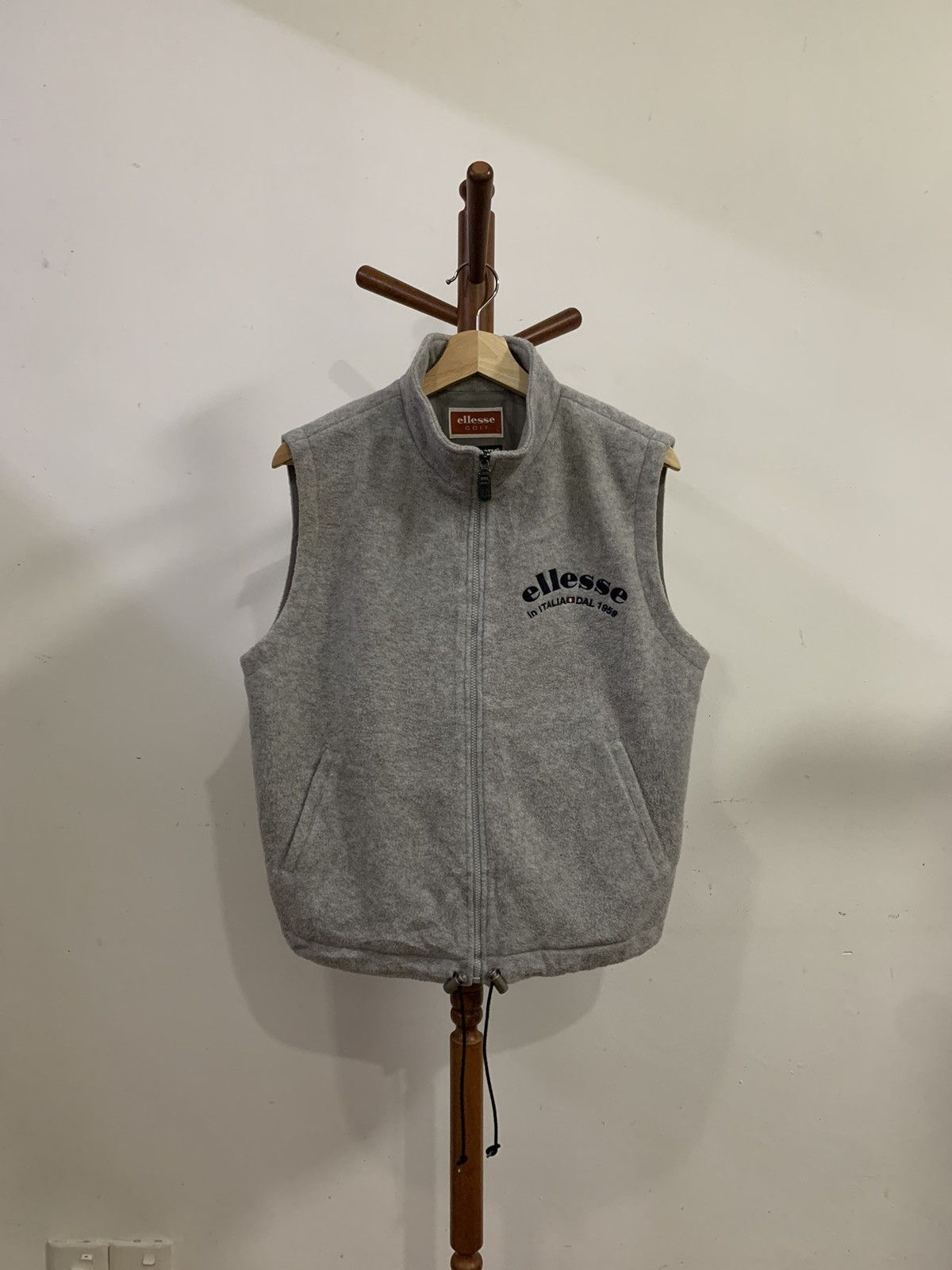Ellesse × Vintage Vintage Ellesse Fleece Polartec Golf Vest Back Embroidery Size US L / EU 52-54 / 3 - 1 Thumbnail