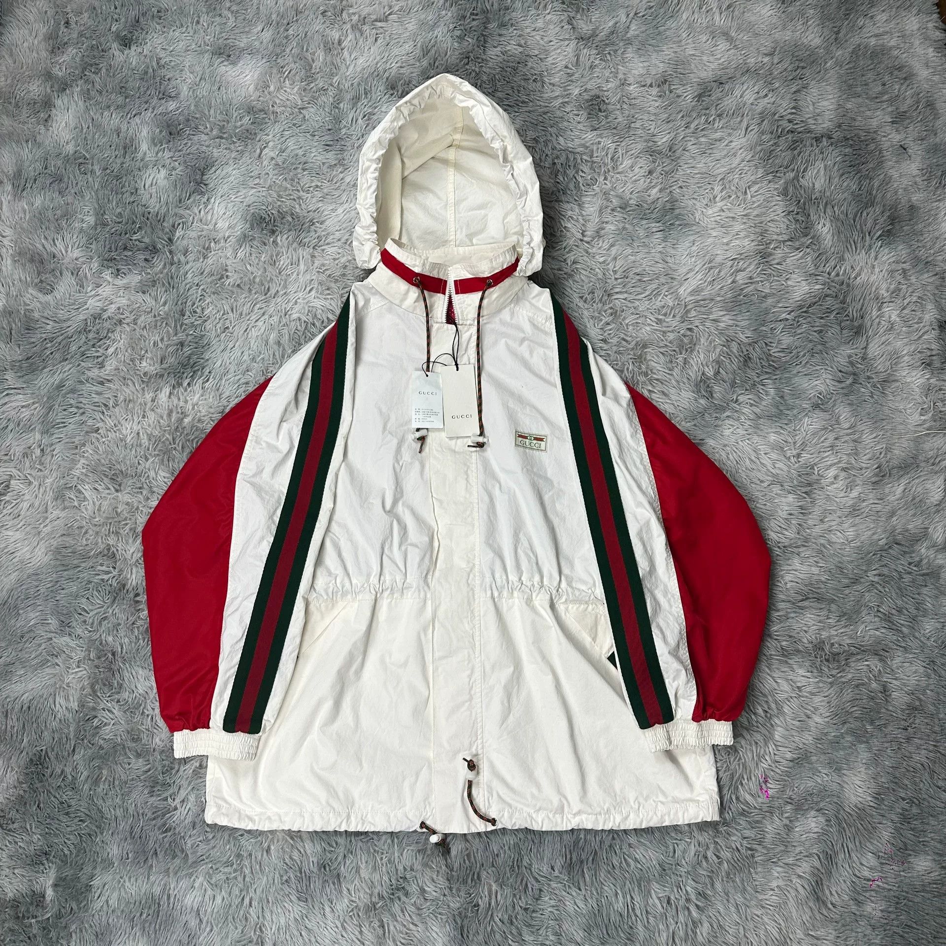 Gucci Gucci White Jacket Outerwear Casual Size US S / EU 44-46 / 1 - 1 Thumbnail