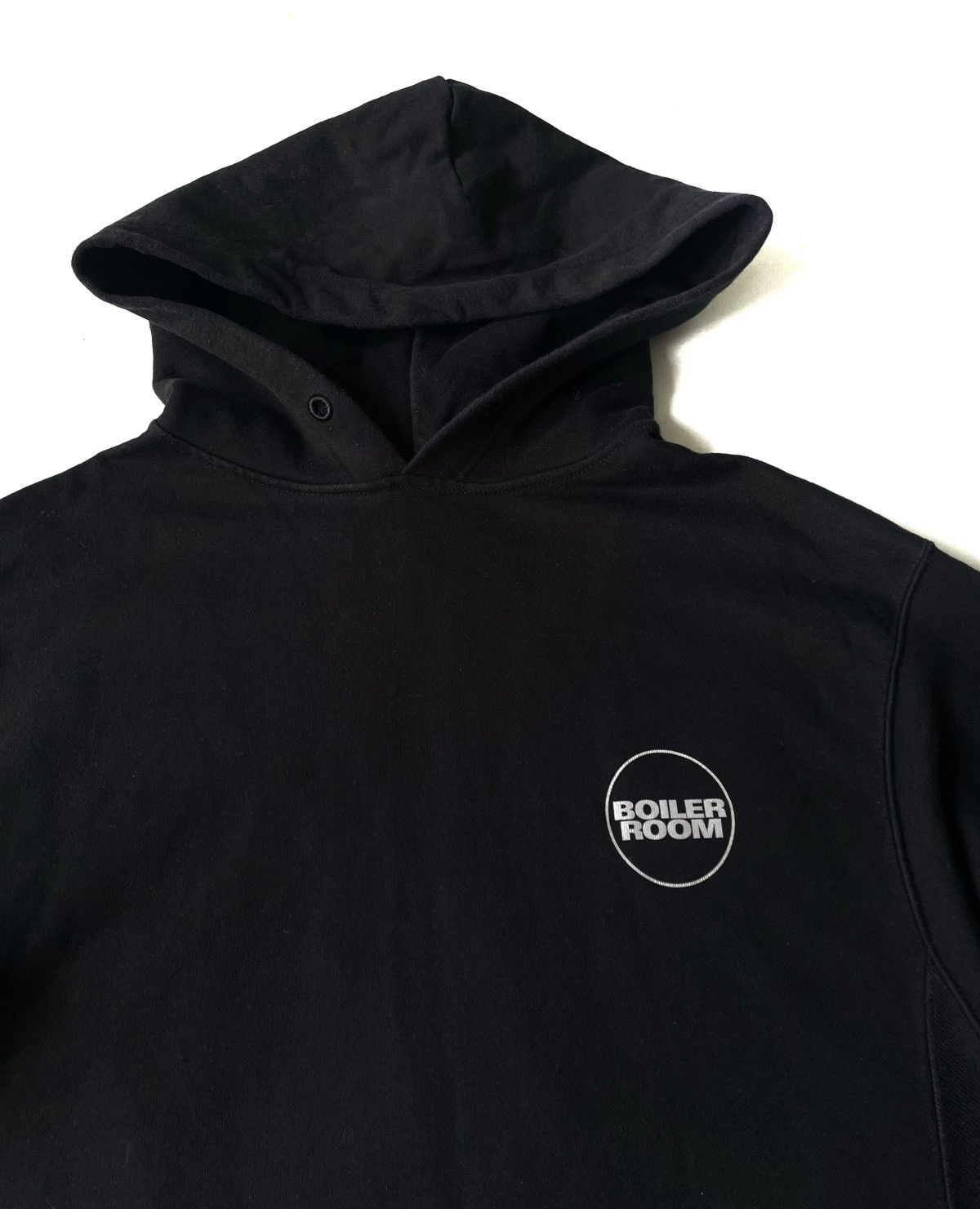 Boiler Room × Designer Boiler Room Men Black Hoodie Big Logo Size M Made Portugal Size US M / EU 48-50 / 2 - 5 Thumbnail